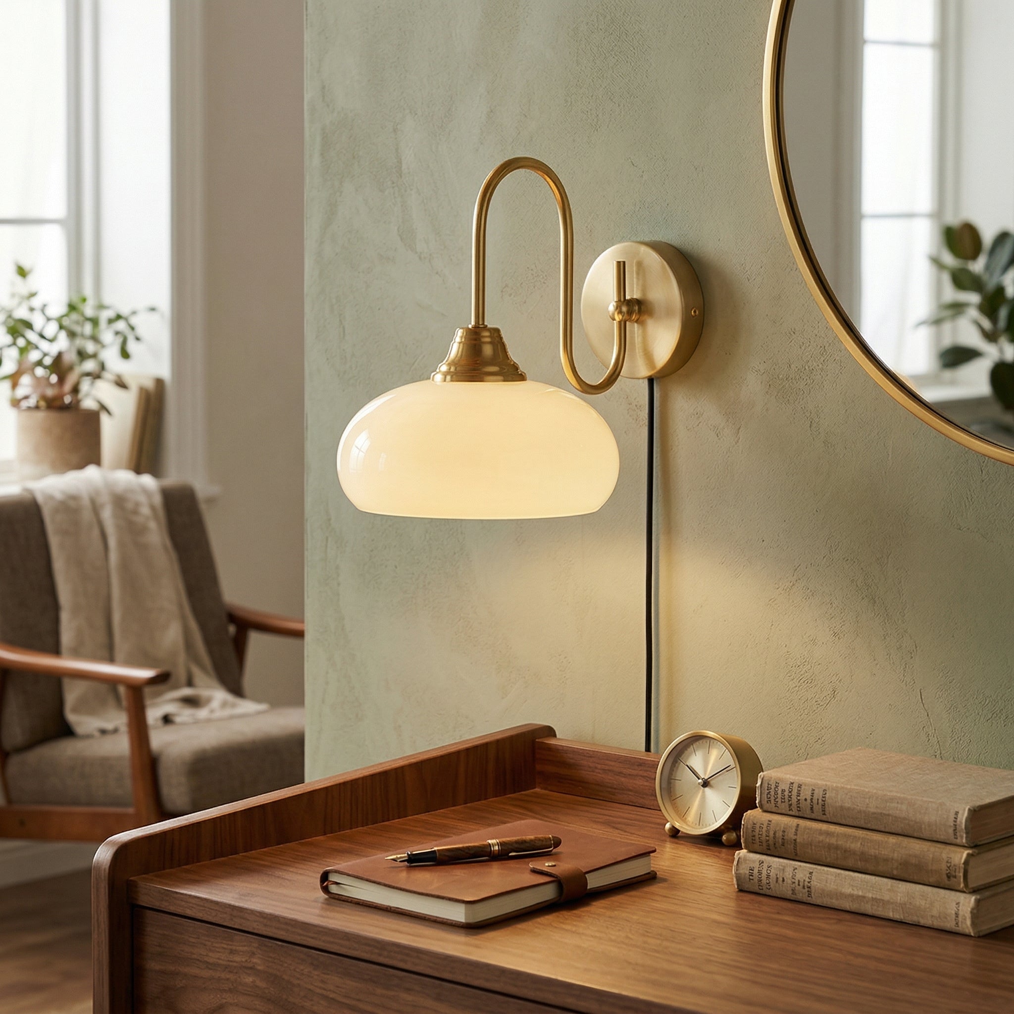 Siroma Plug In Wall Light