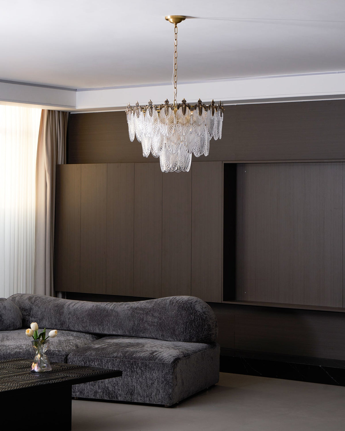 Agonir Art Nouveau Chandelier