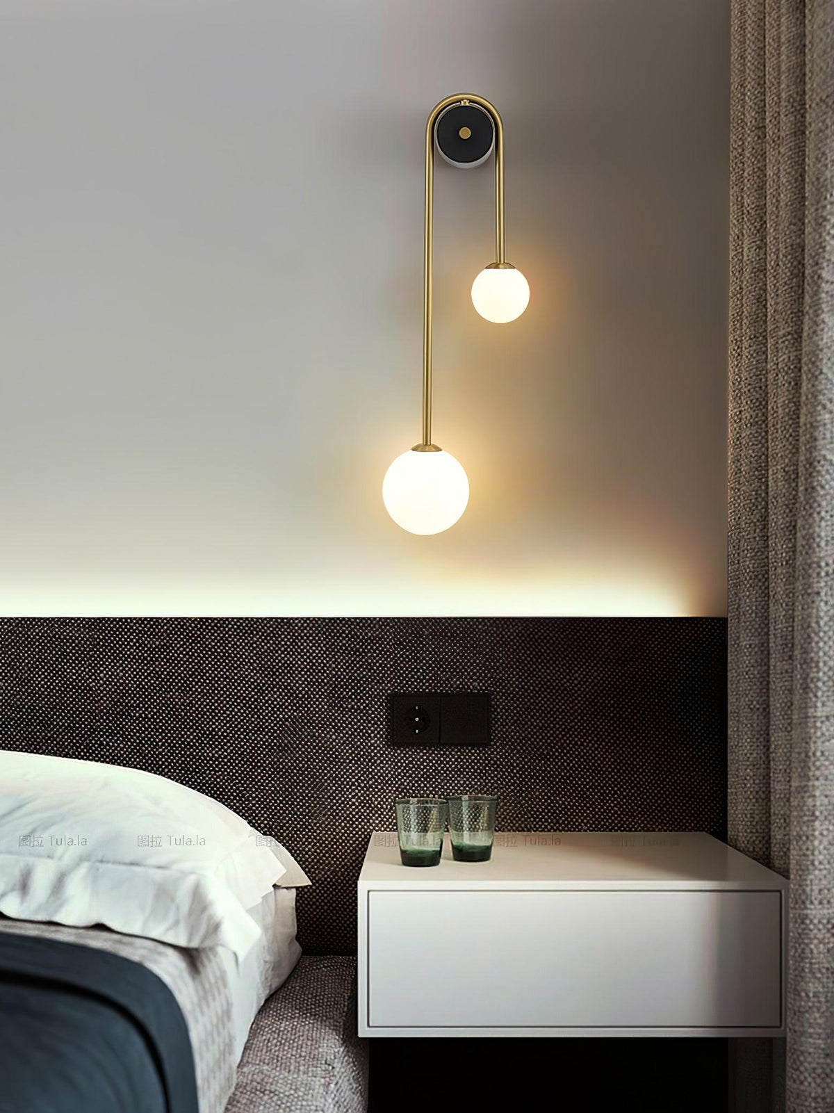Lelanor Arched Wall Light