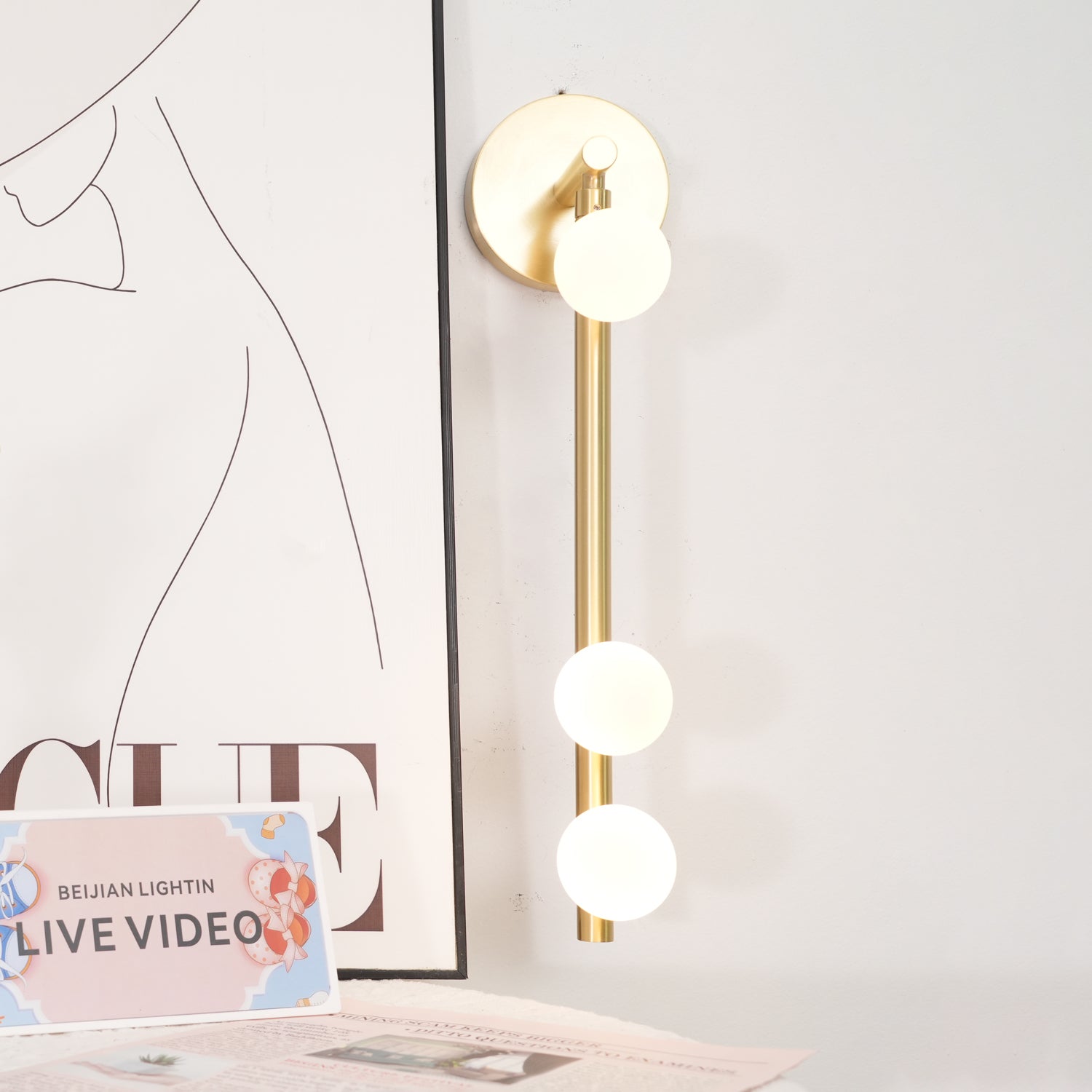 Hati Tube Wall Light