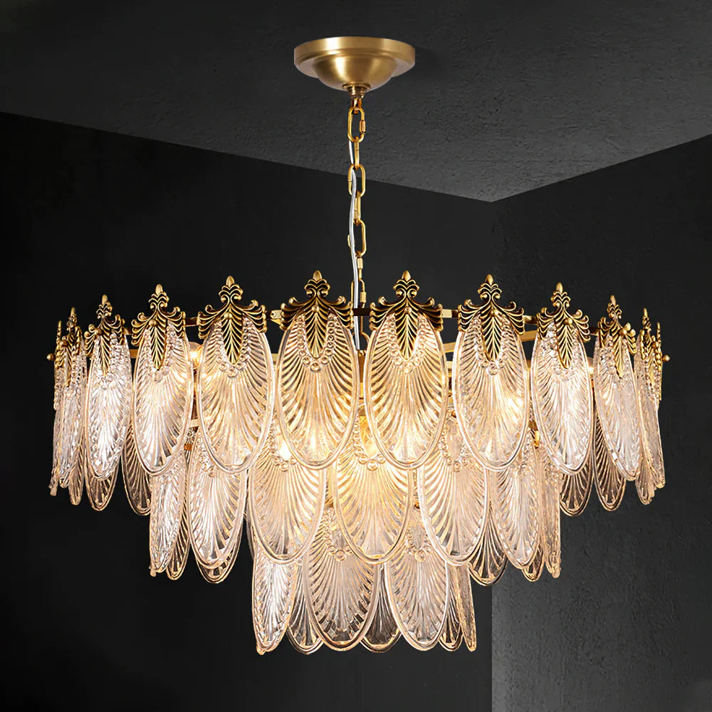 Agonir Art Nouveau Chandelier