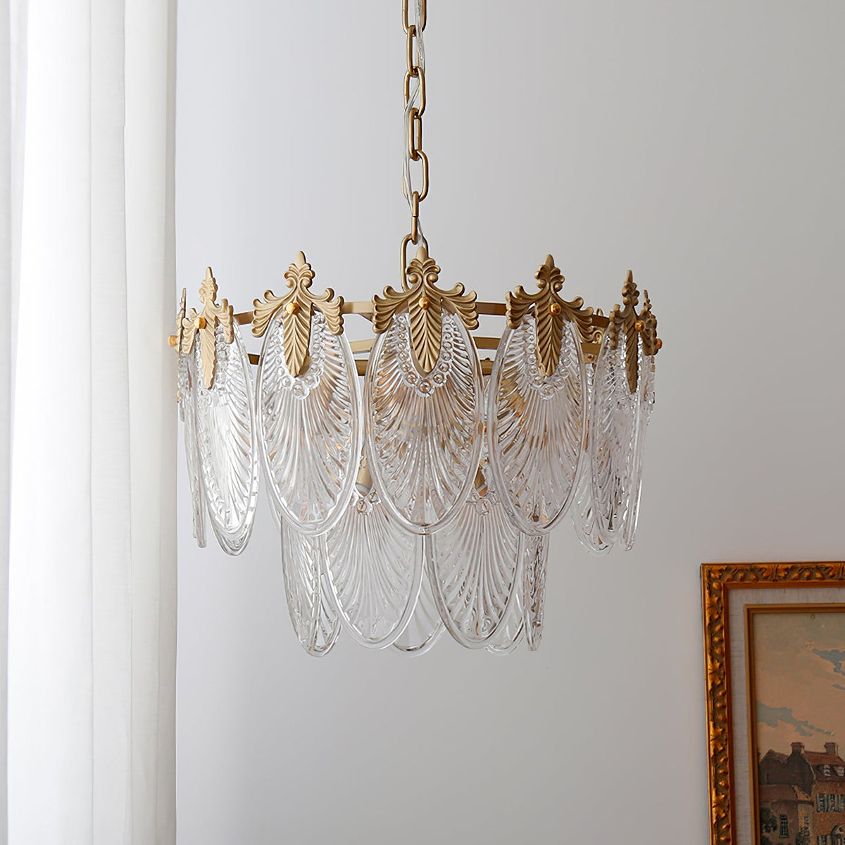 Agonir Art Nouveau Chandelier