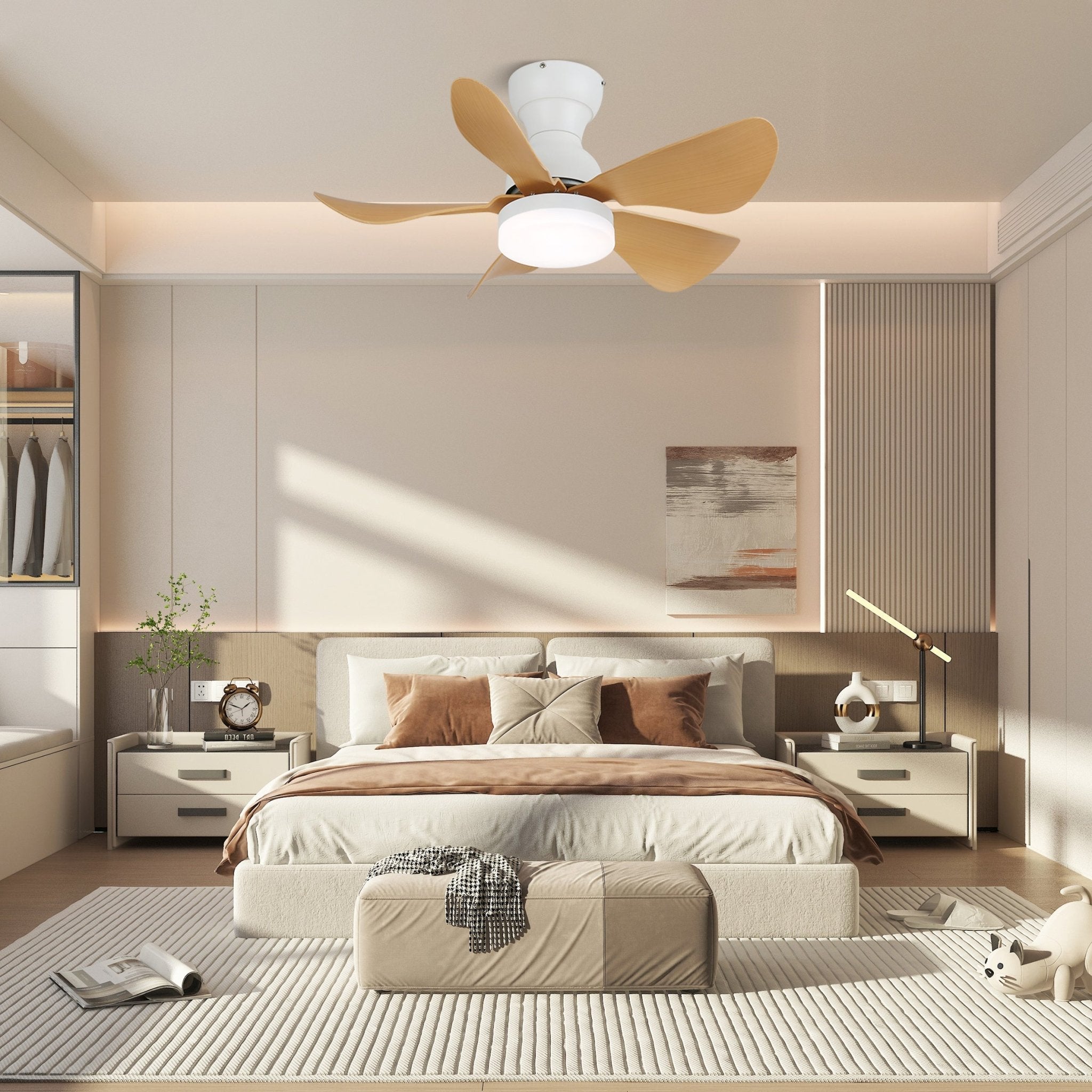 Zoreefa Ceiling Fan Light