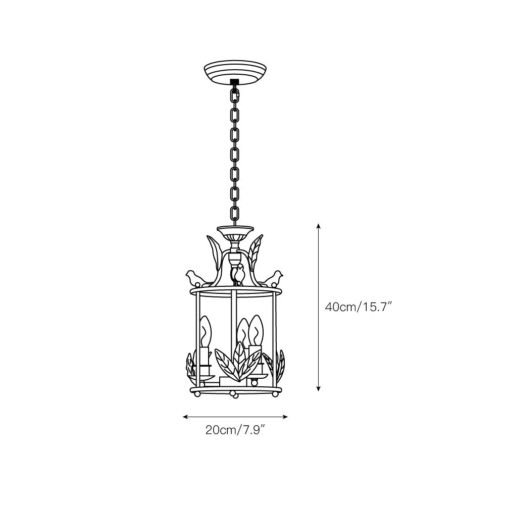 Alvelva Lantern Pendant Light