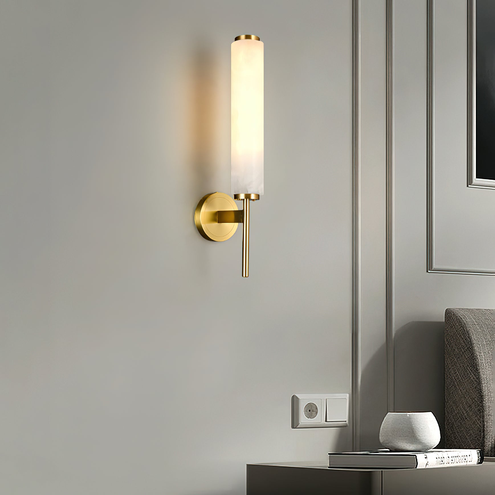 Davor Alabaster Wall Light