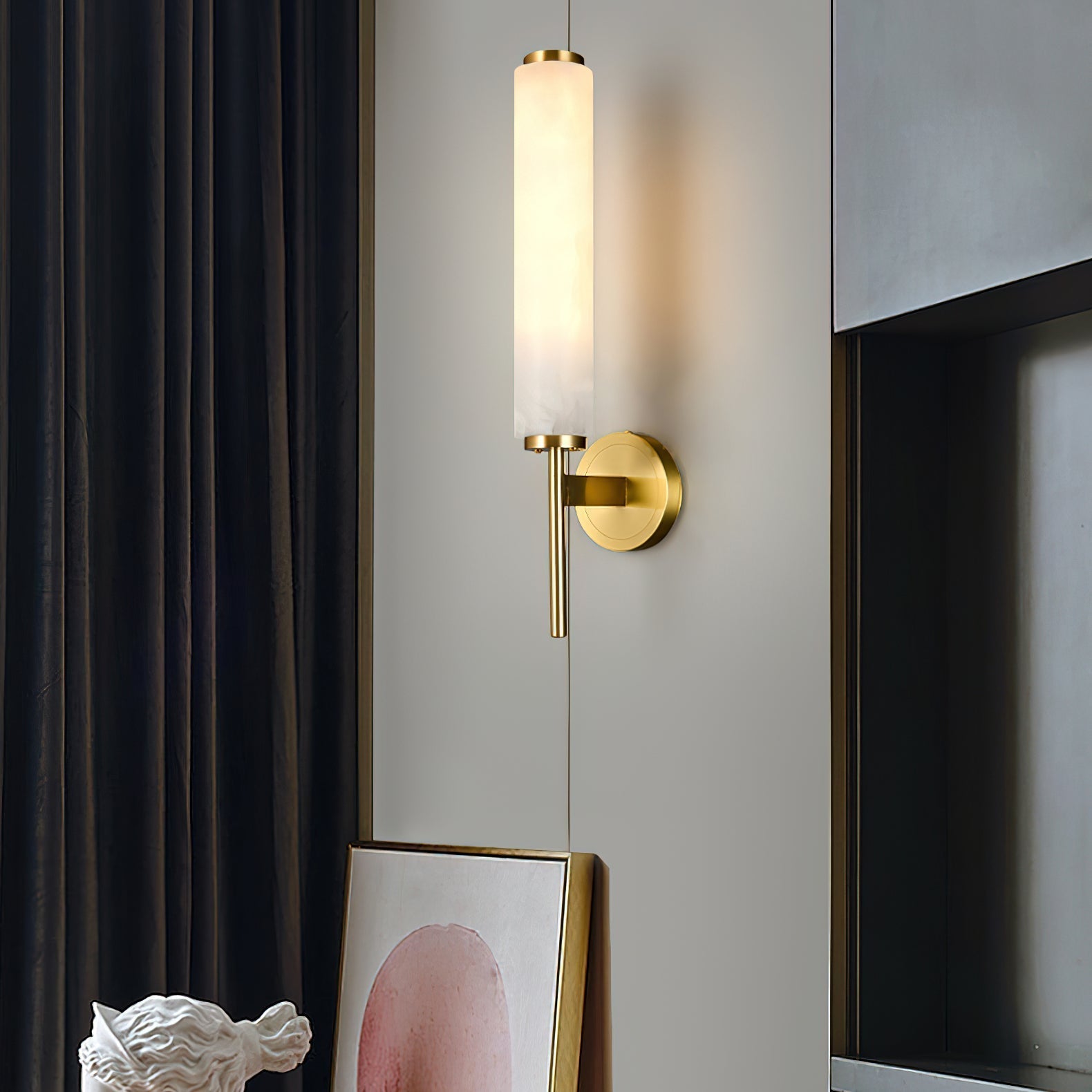 Davor Alabaster Wall Light