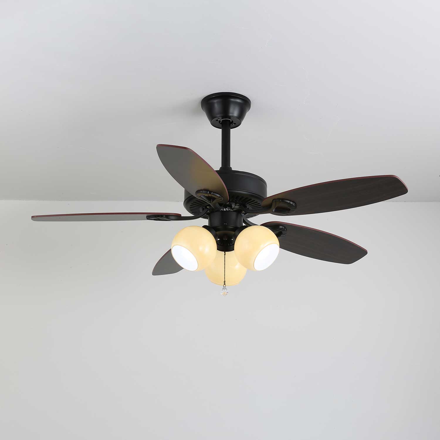 Lunoves Vintage Ceiling Fan Light