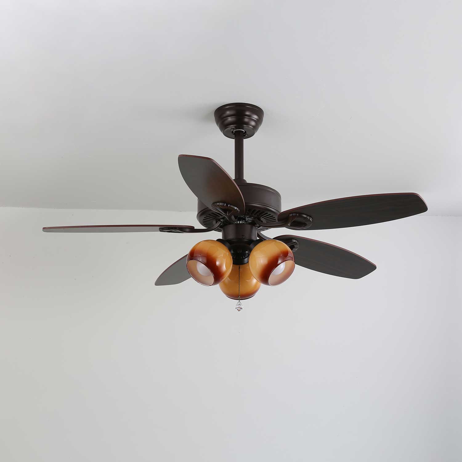 Lunoves Vintage Ceiling Fan Light