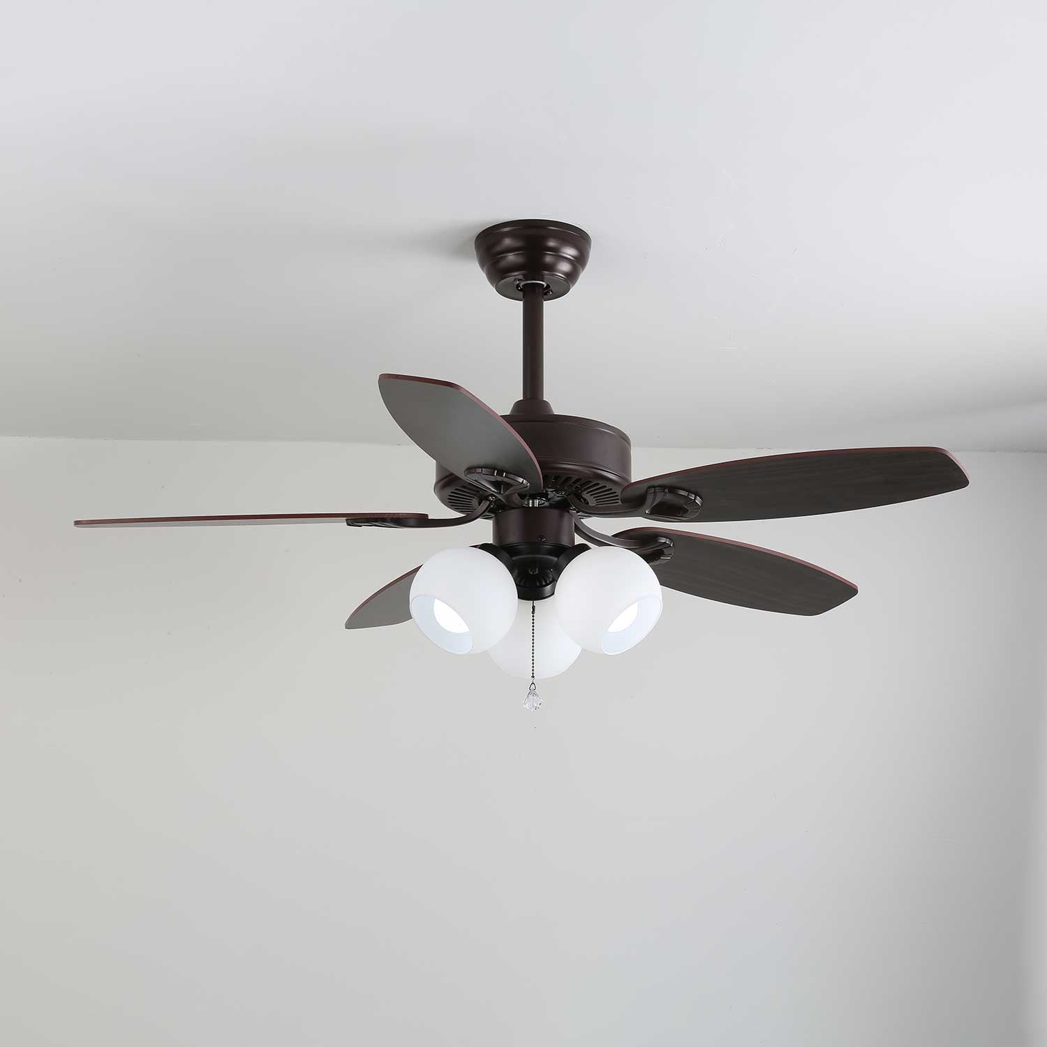 Lunoves Vintage Ceiling Fan Light