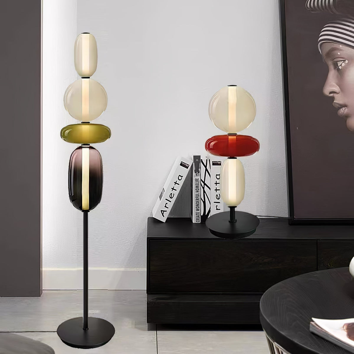 Borivon Sculptural Table Lamp