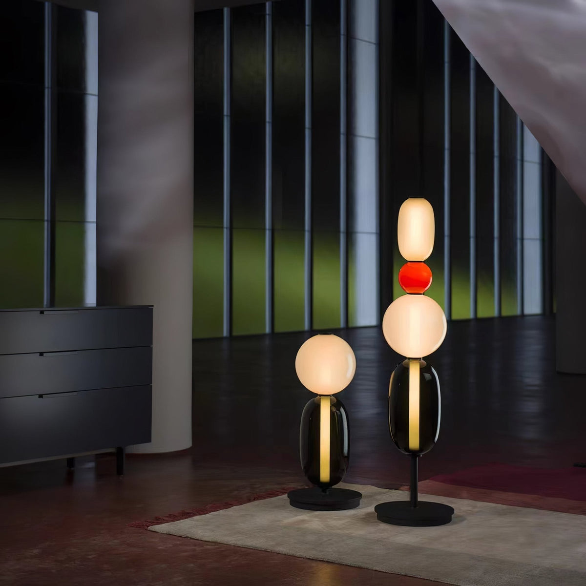 Borivon Sculptural Table Lamp