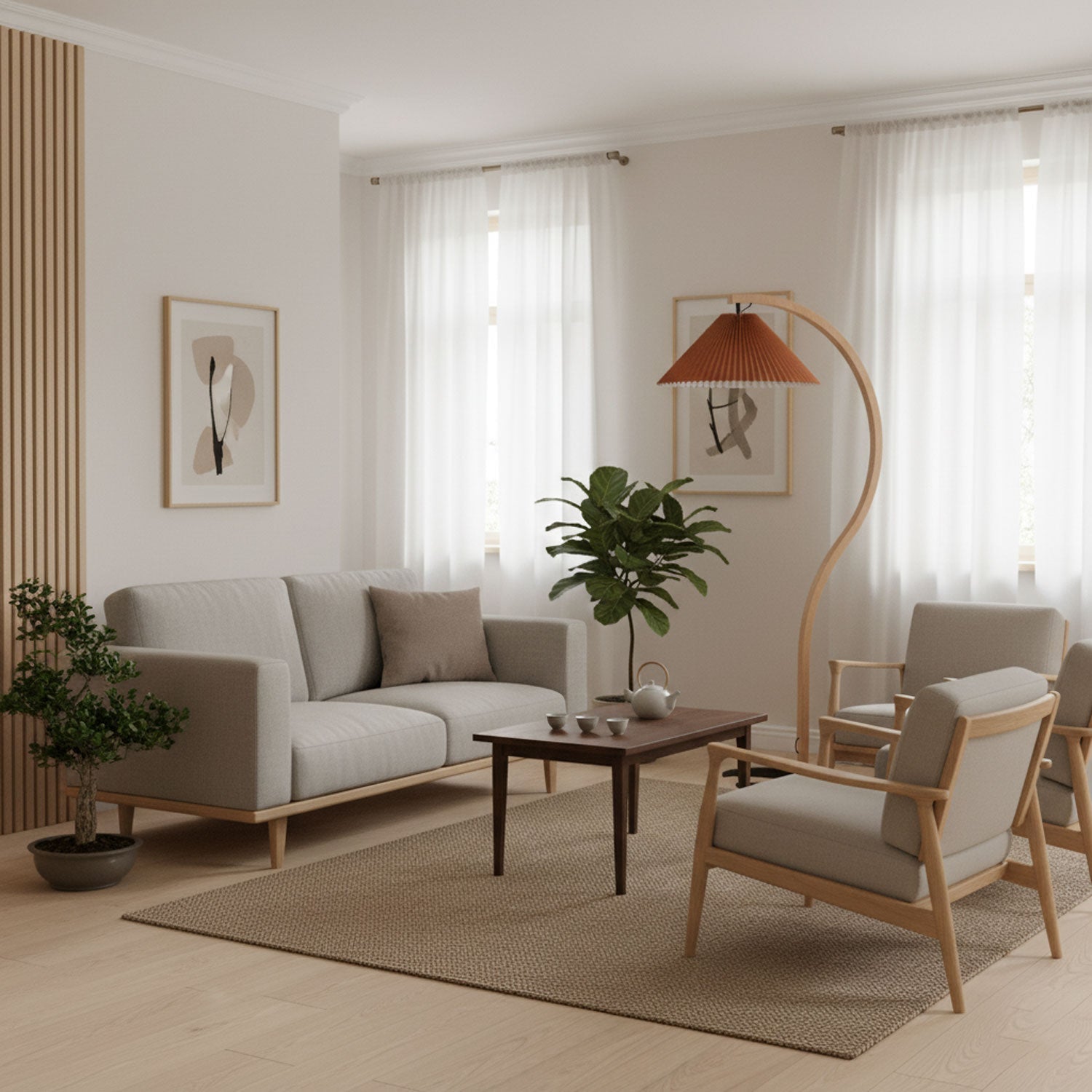 Alella Sculptural Floor Lamp
