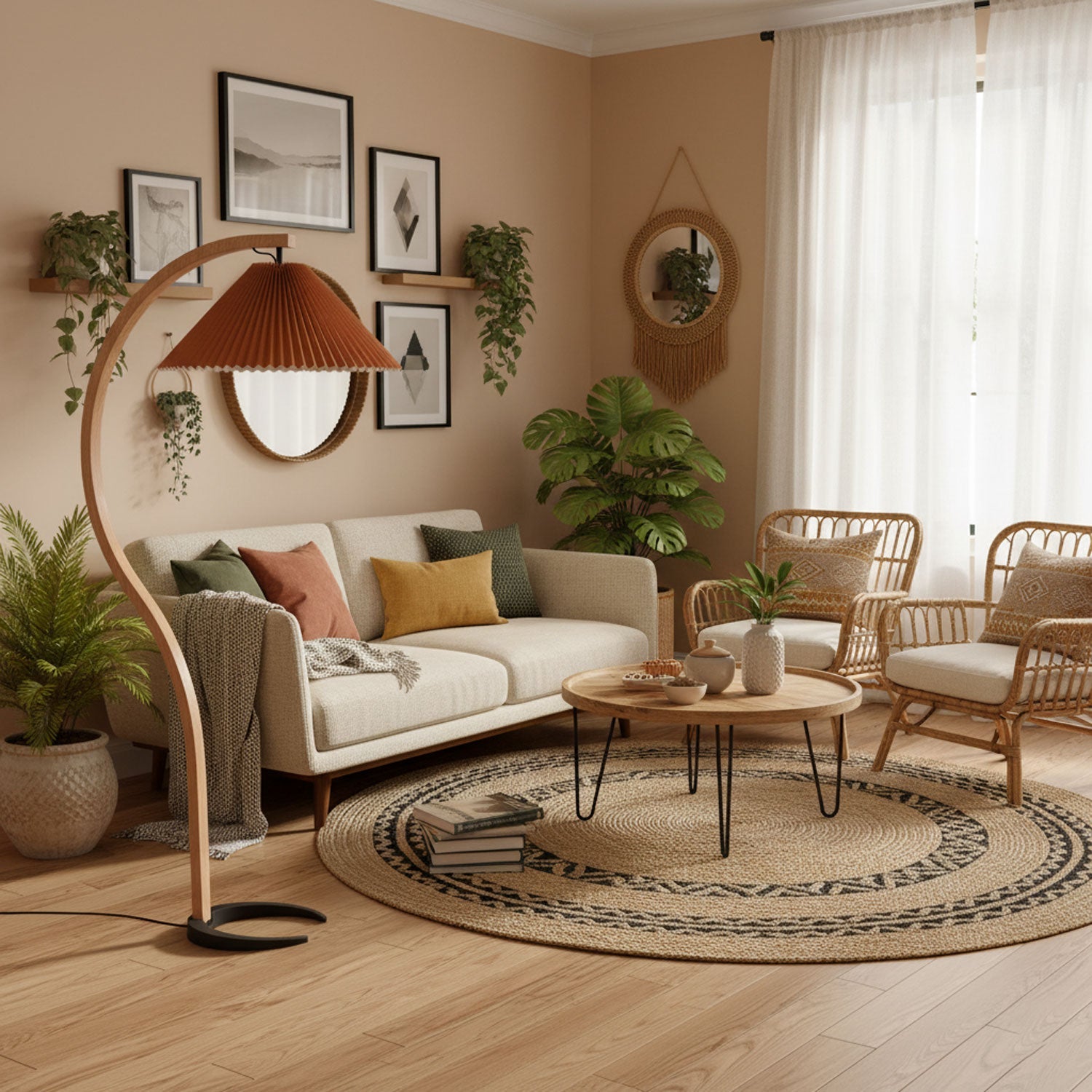 Alella Sculptural Floor Lamp