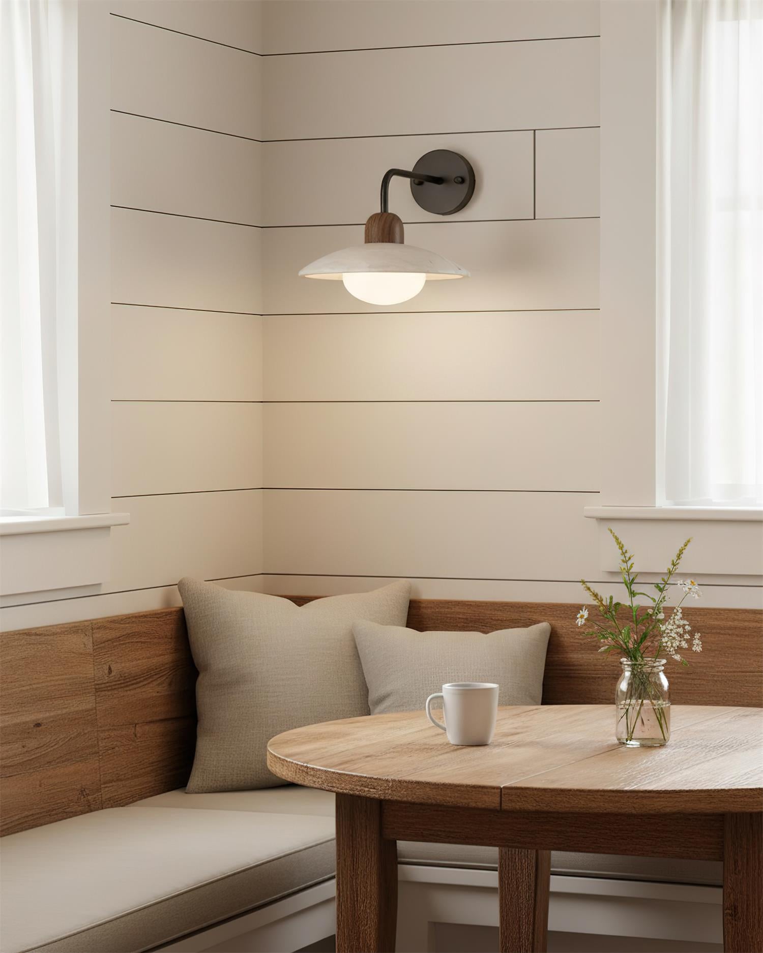 Beleraro Travertine Wall Light