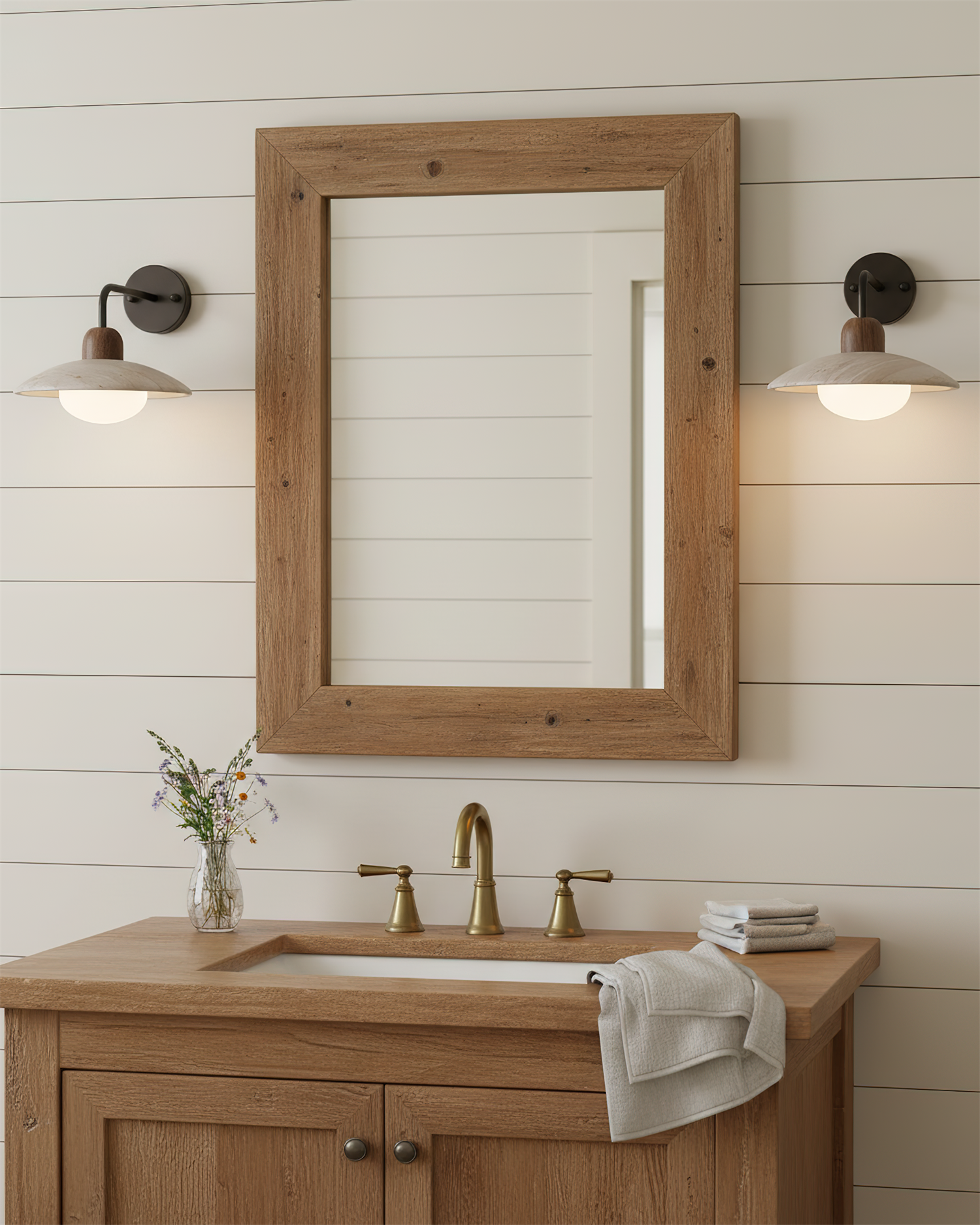 Beleraro Travertine Wall Light