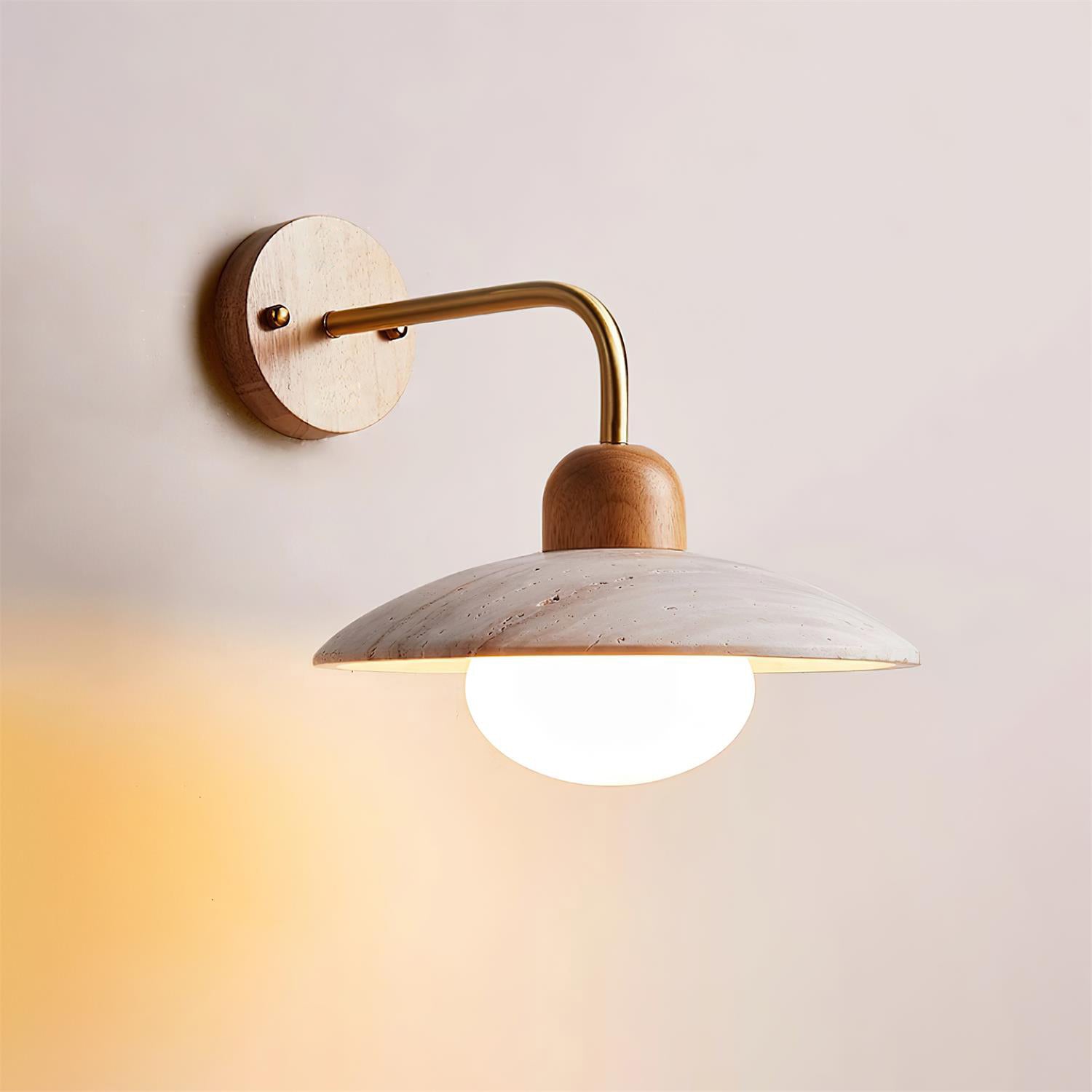 Beleraro Travertine Wall Light