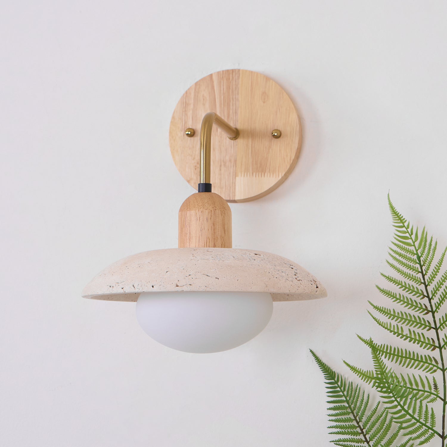 Beleraro Travertine Wall Light