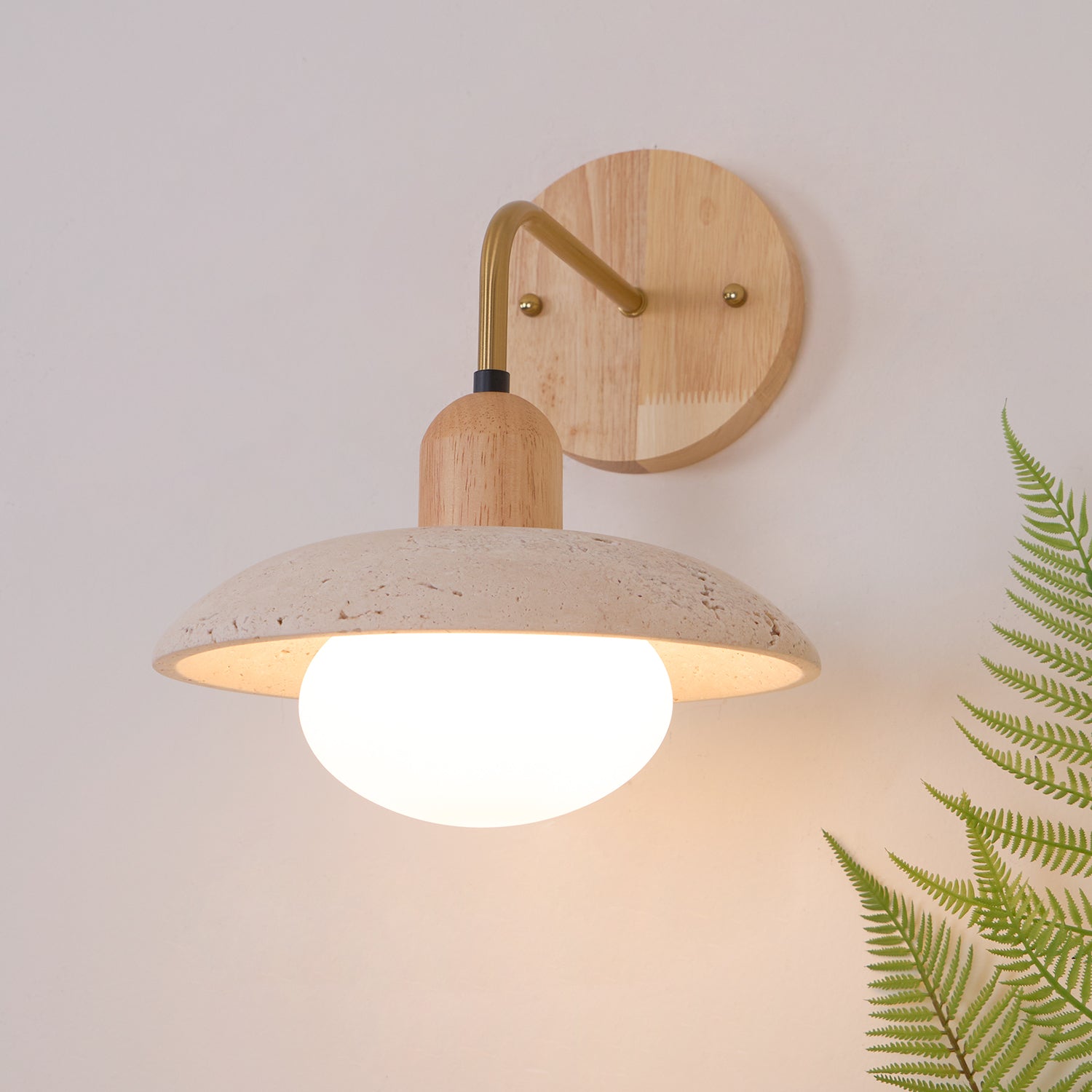 Beleraro Travertine Wall Light