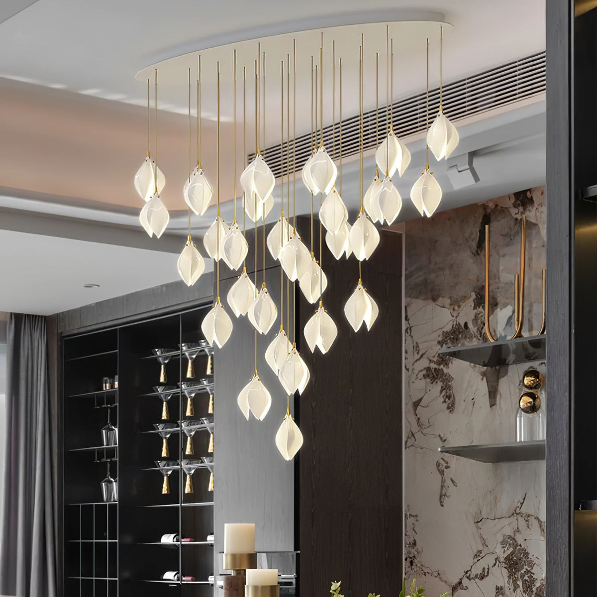 Lifiran Floral Pendant Light