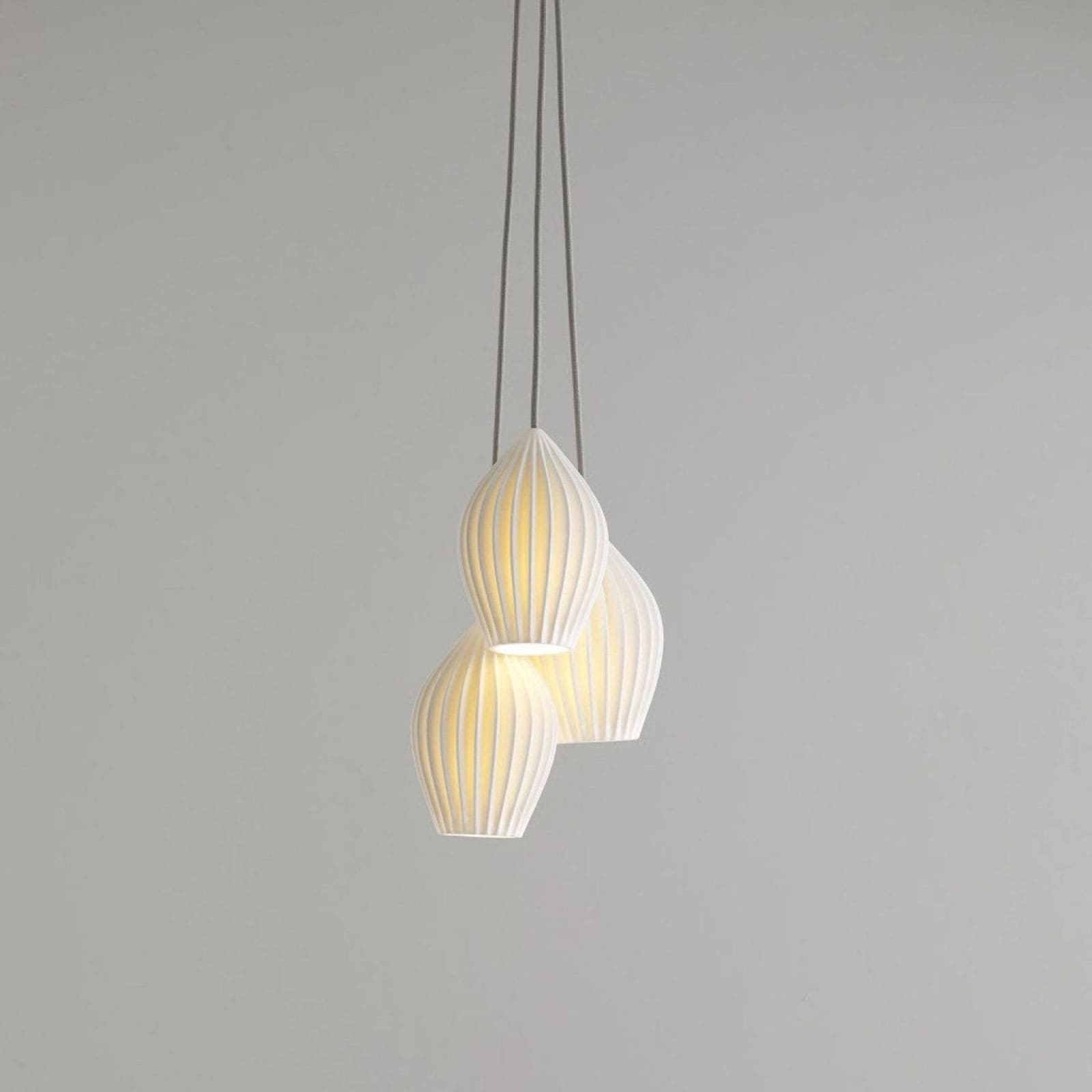 Adelvo Ribbed Pendant Light
