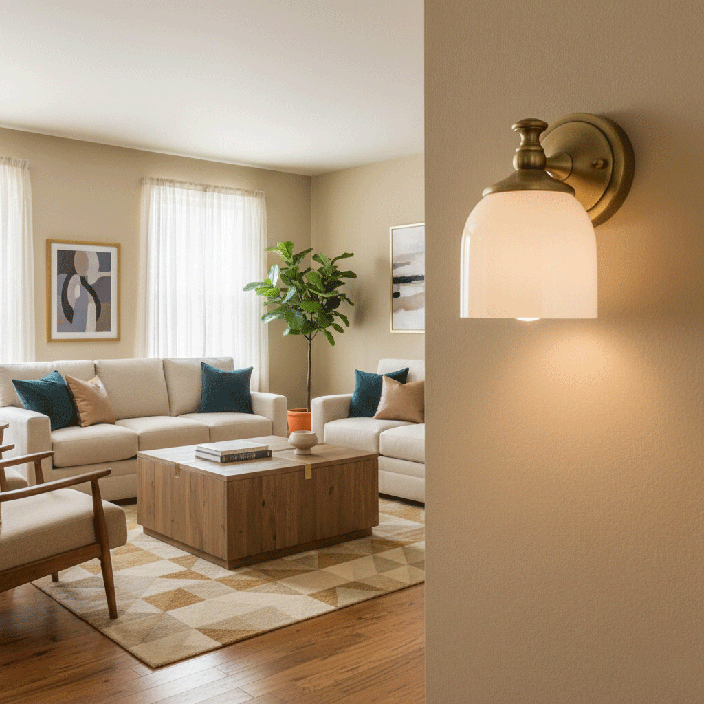 Zamero Short Arm Wall Light