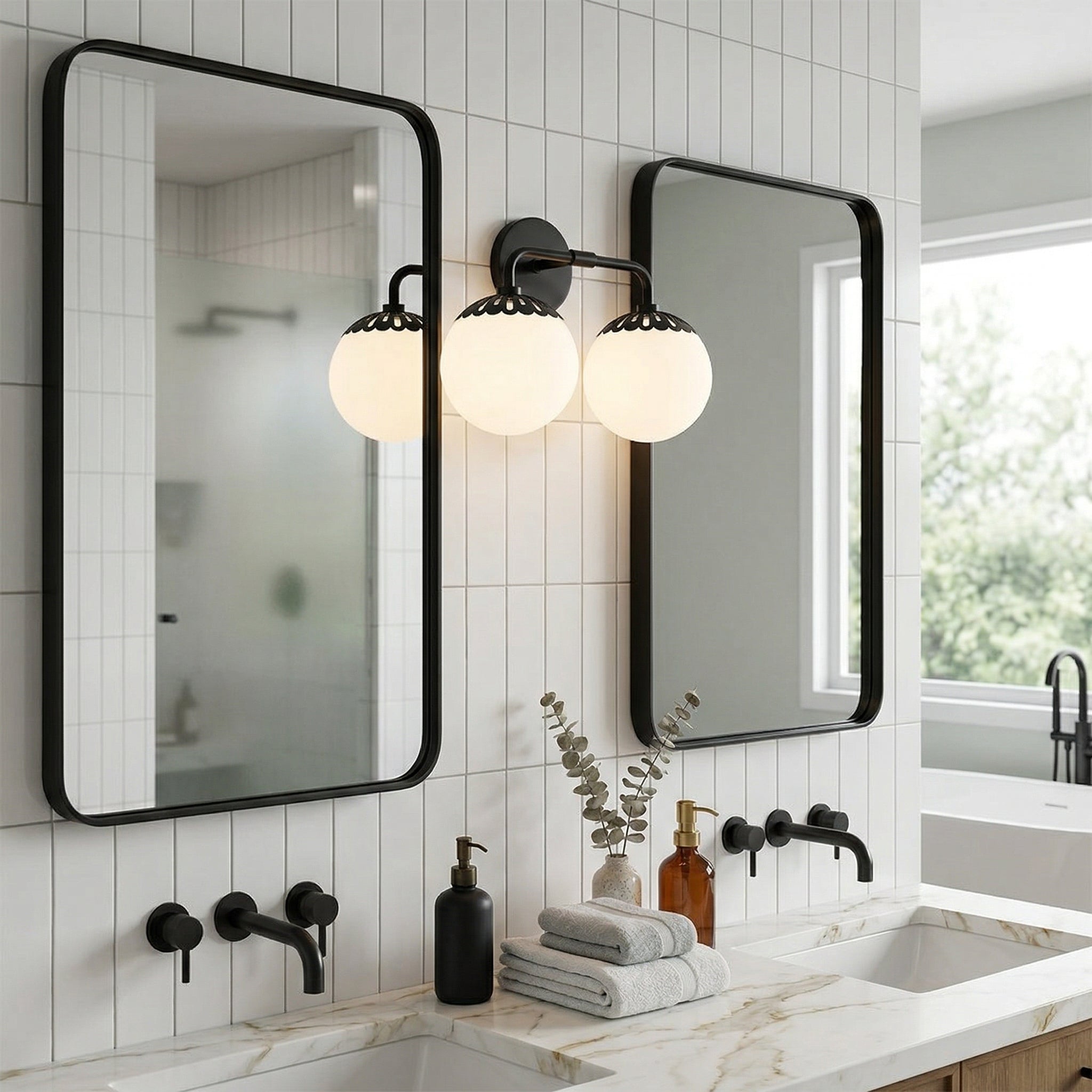 Alverello Globe Wall Light