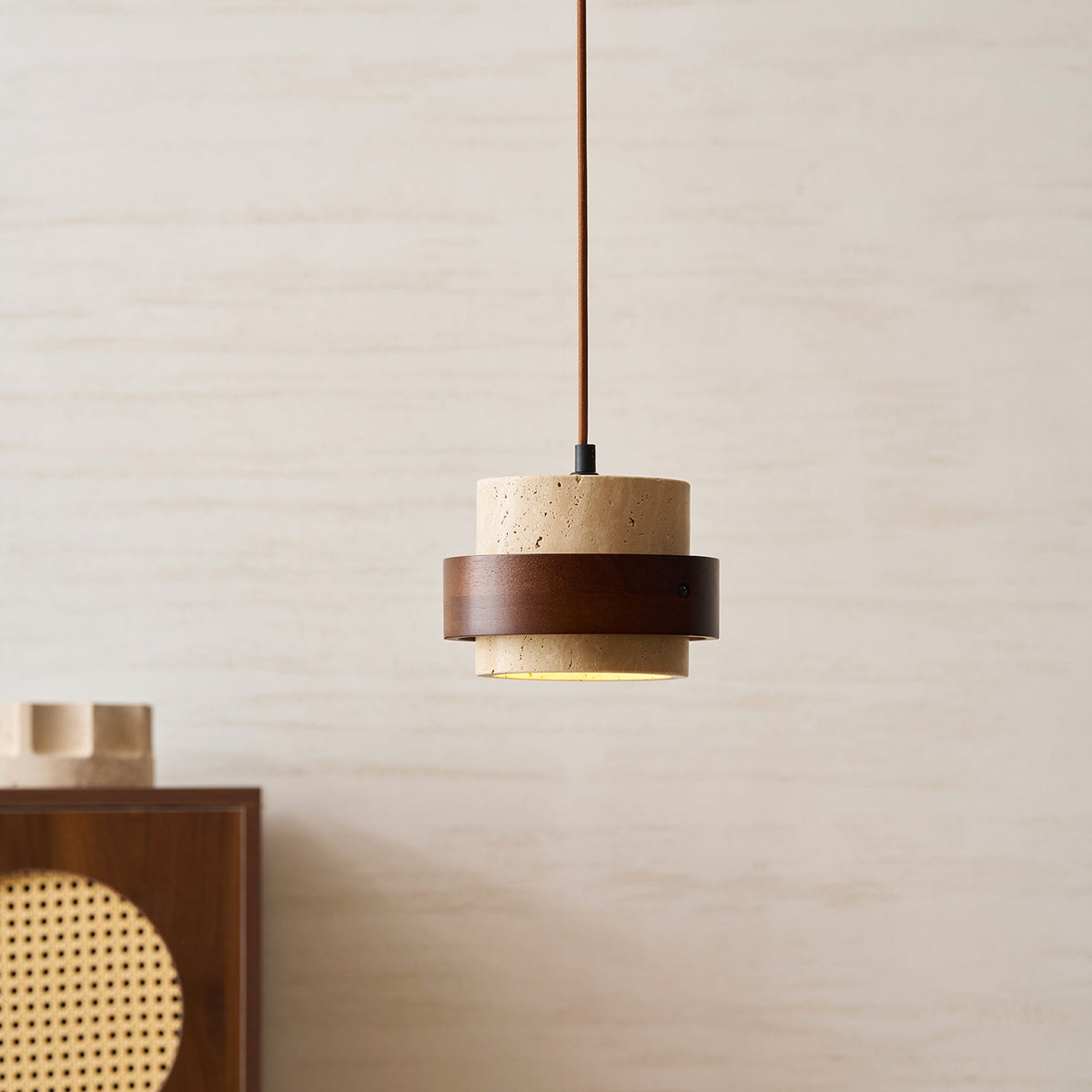 Tibavo Cylindrical Pendant Light
