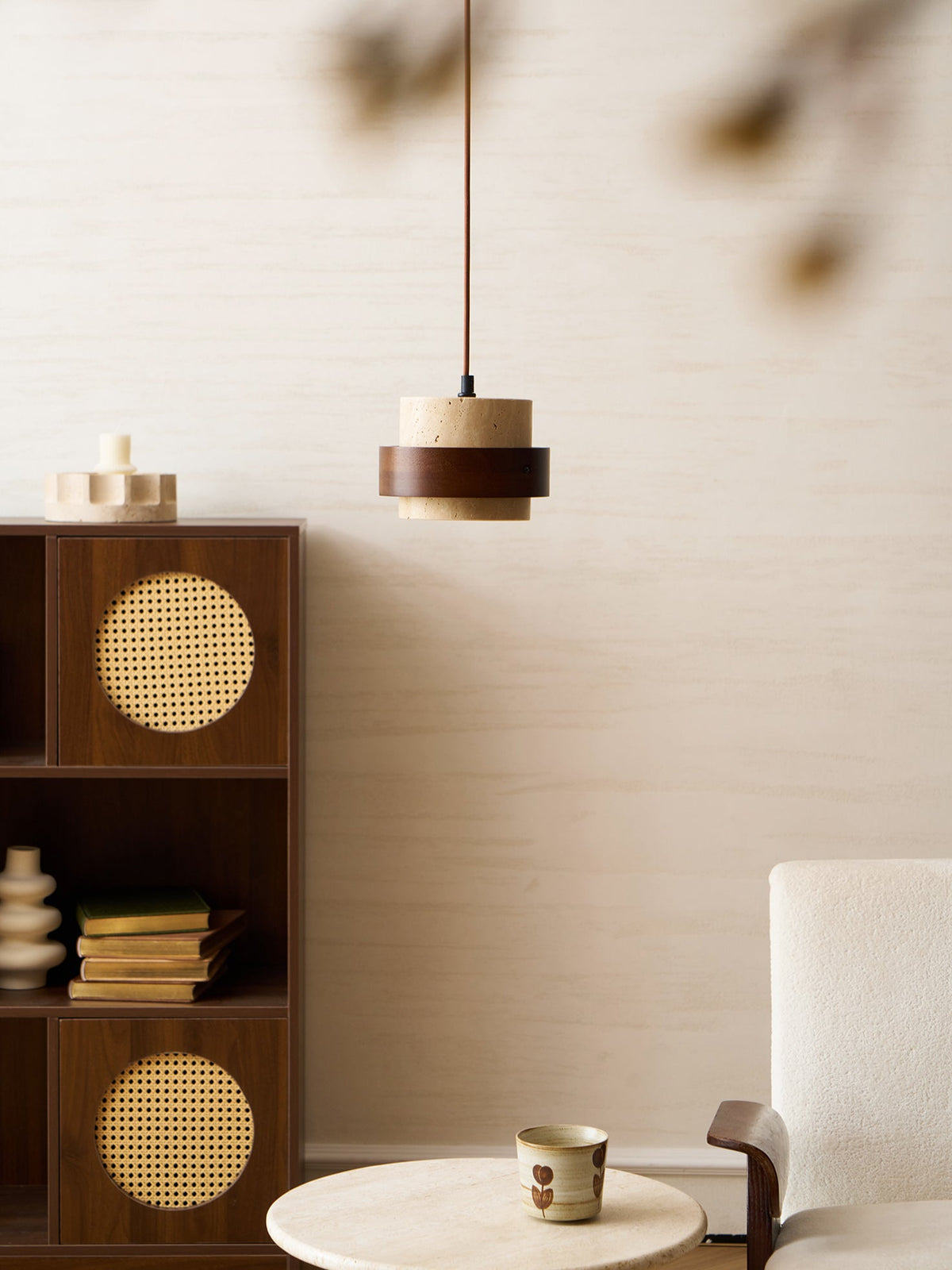 Tibavo Cylindrical Pendant Light
