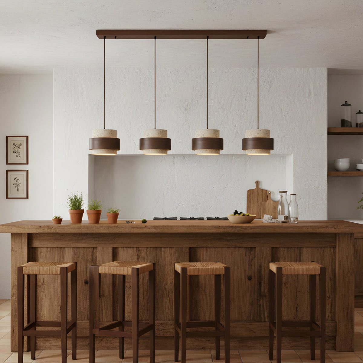 Tibavo Cylindrical Pendant Light