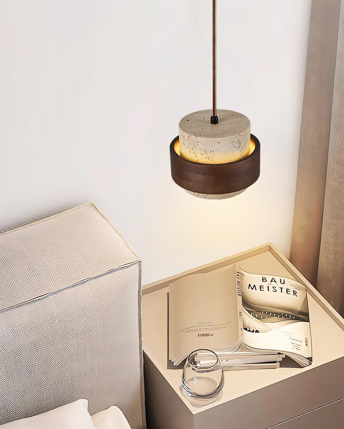 Tibavo Cylindrical Pendant Light