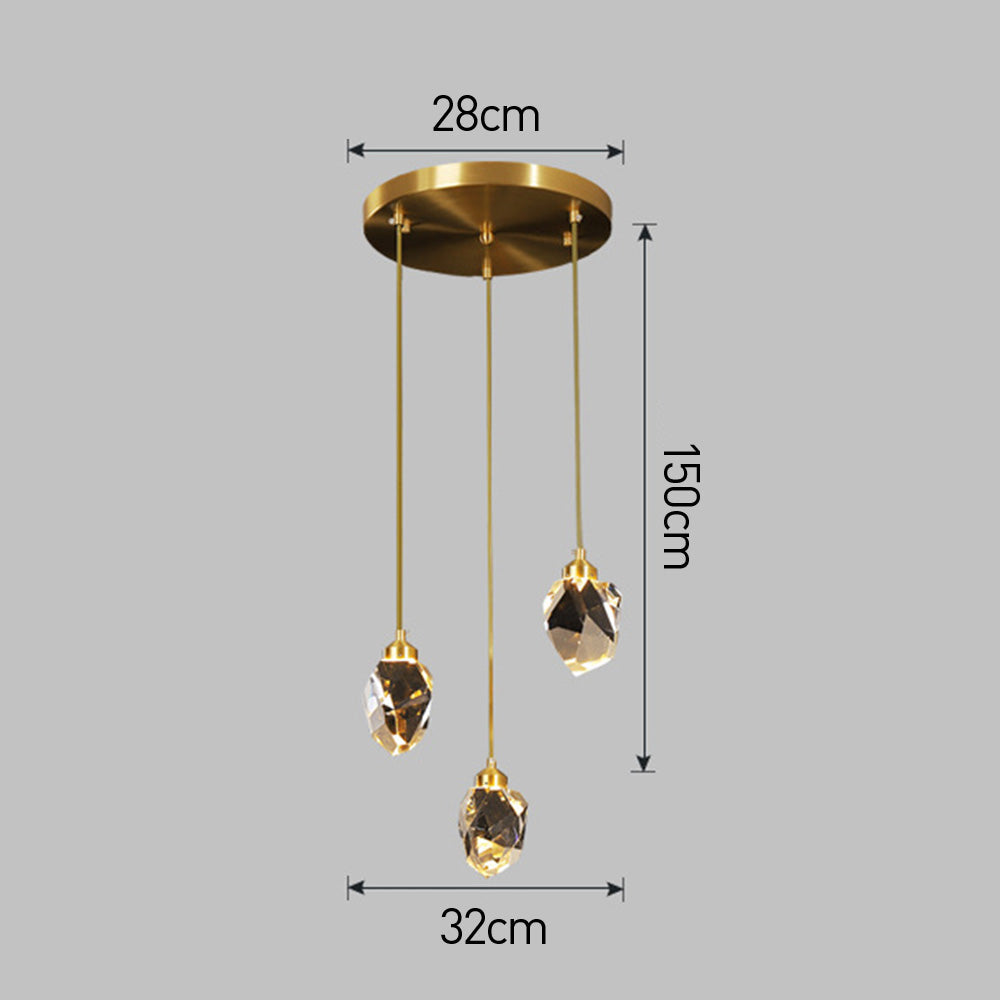 Crystal Drop Pendant Light