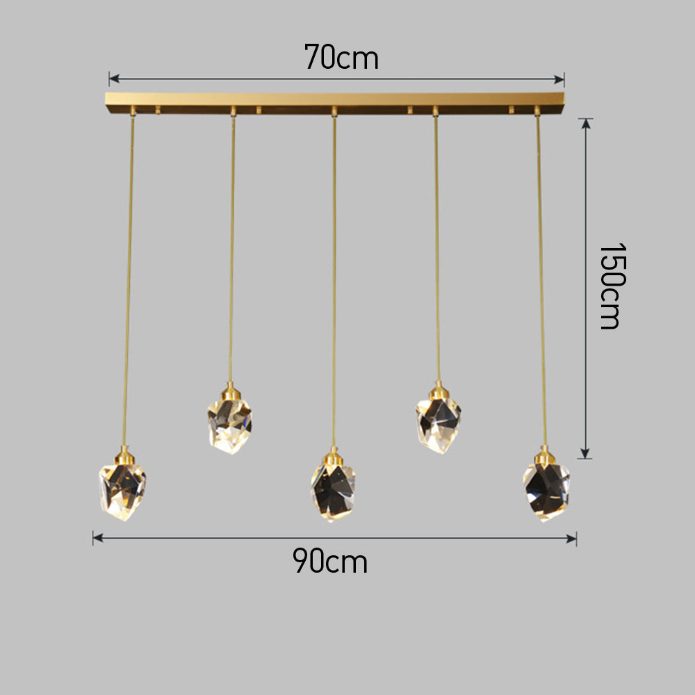 Crystal Drop Pendant Light