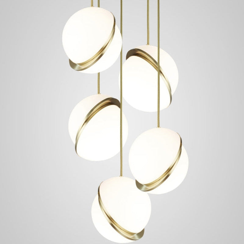 Nirelza Duo Spherical Pendant Light
