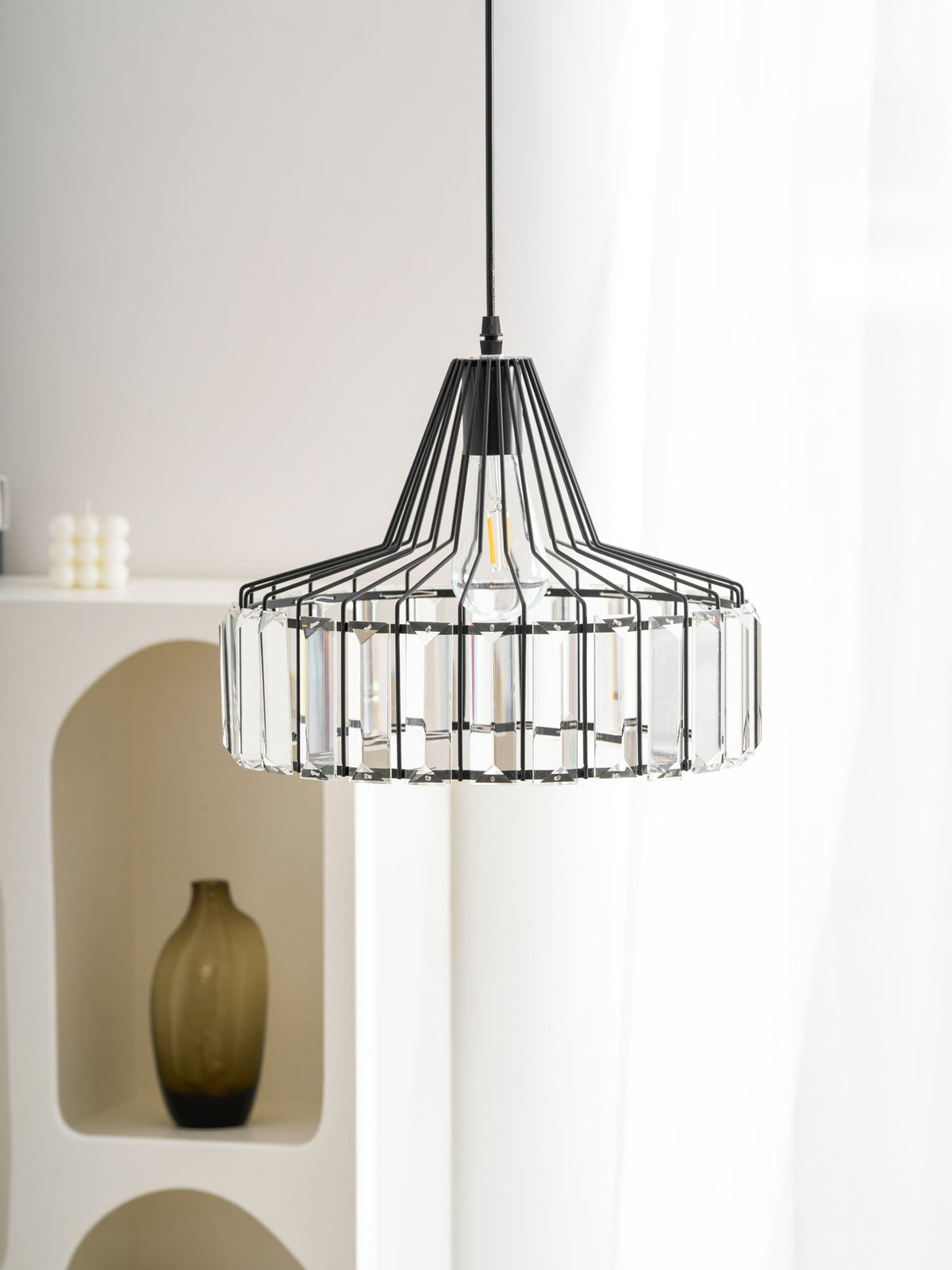 Crystal Drum Pendant Lamp – detail 36