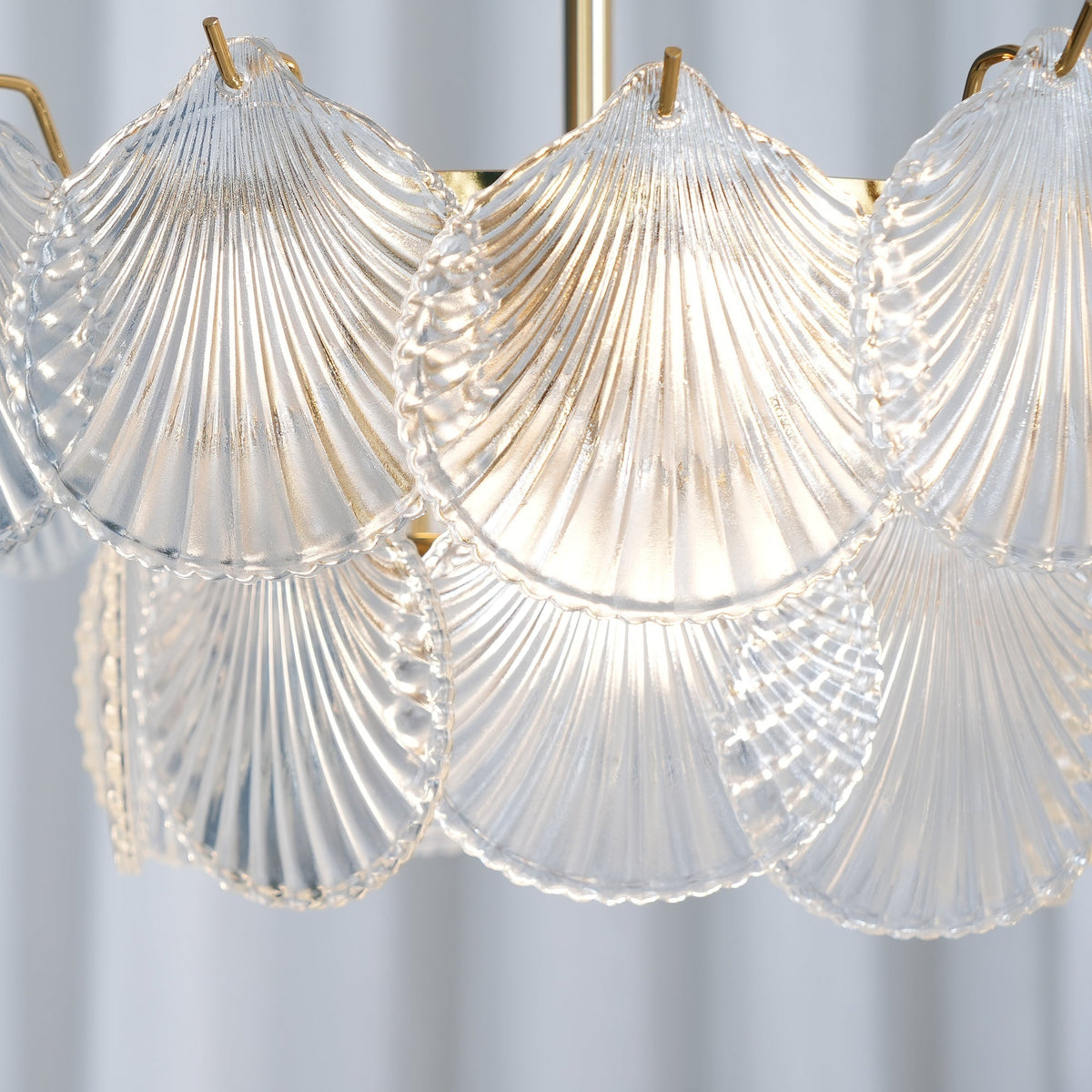 Shell Glass Chandelier – detail 17