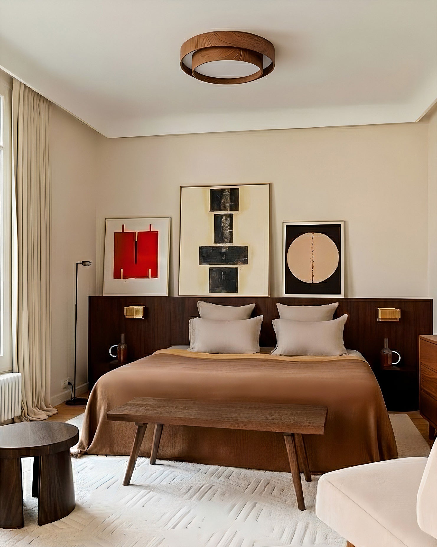 Aviraya Round Ceiling Light