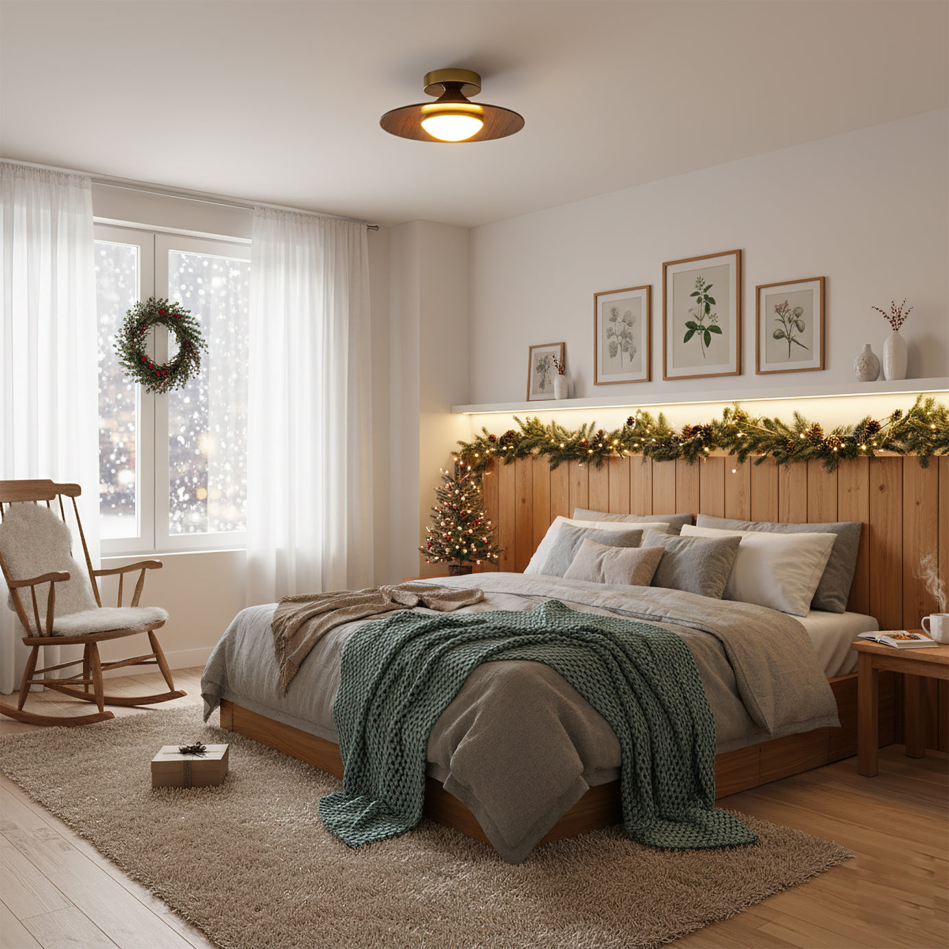 Olanon Round Ceiling Light