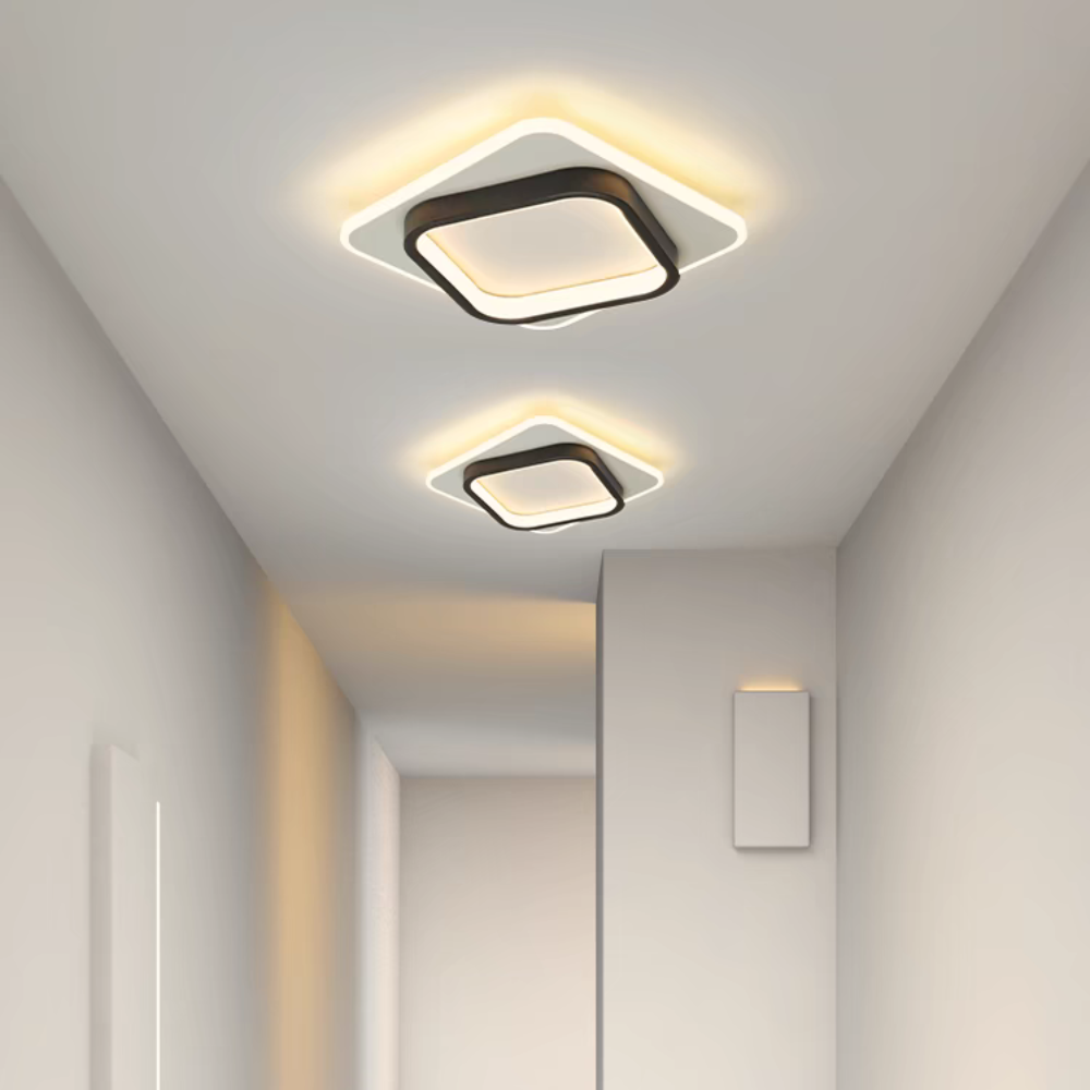 Jaxon Double Square LED Ceiling Light