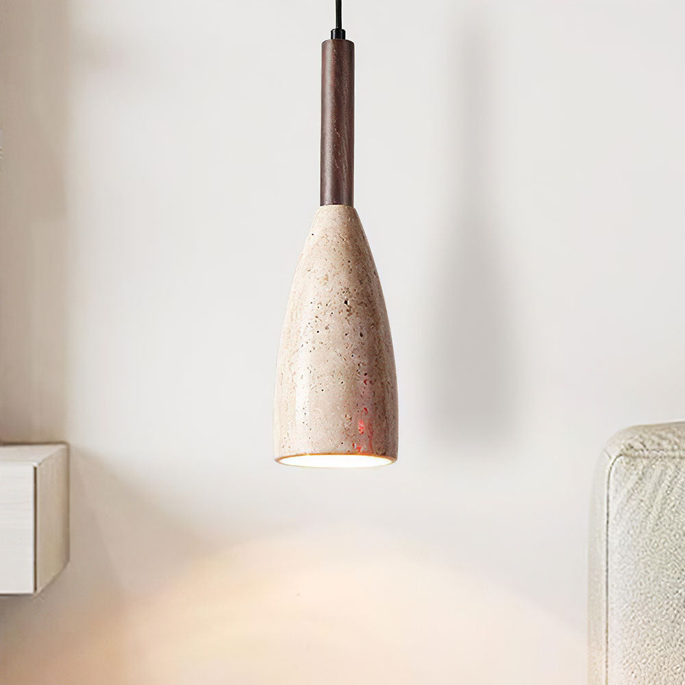 Borenia Travertine Pendant Light