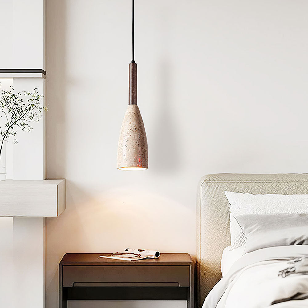 Borenia Travertine Pendant Light