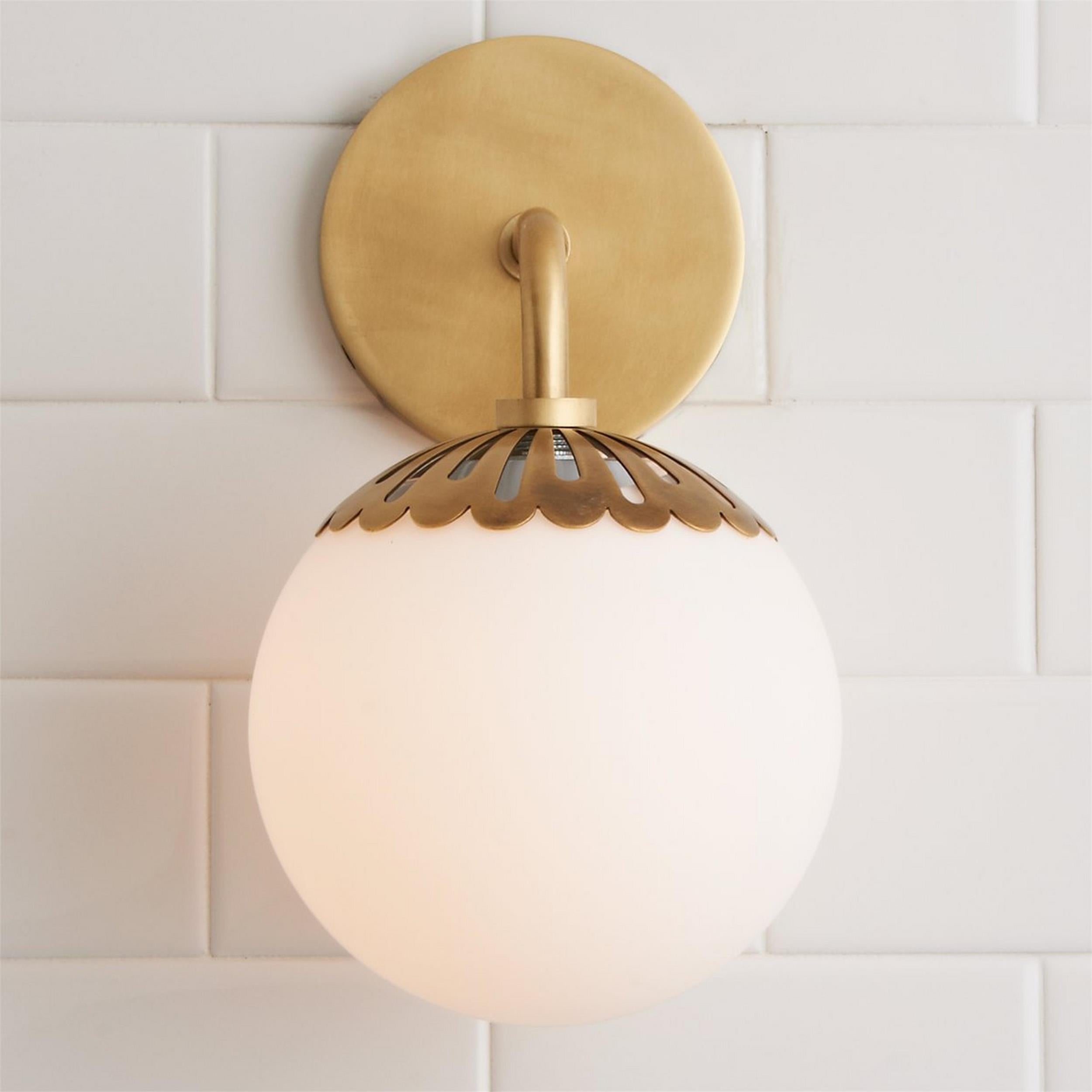 Alverello Globe Wall Light