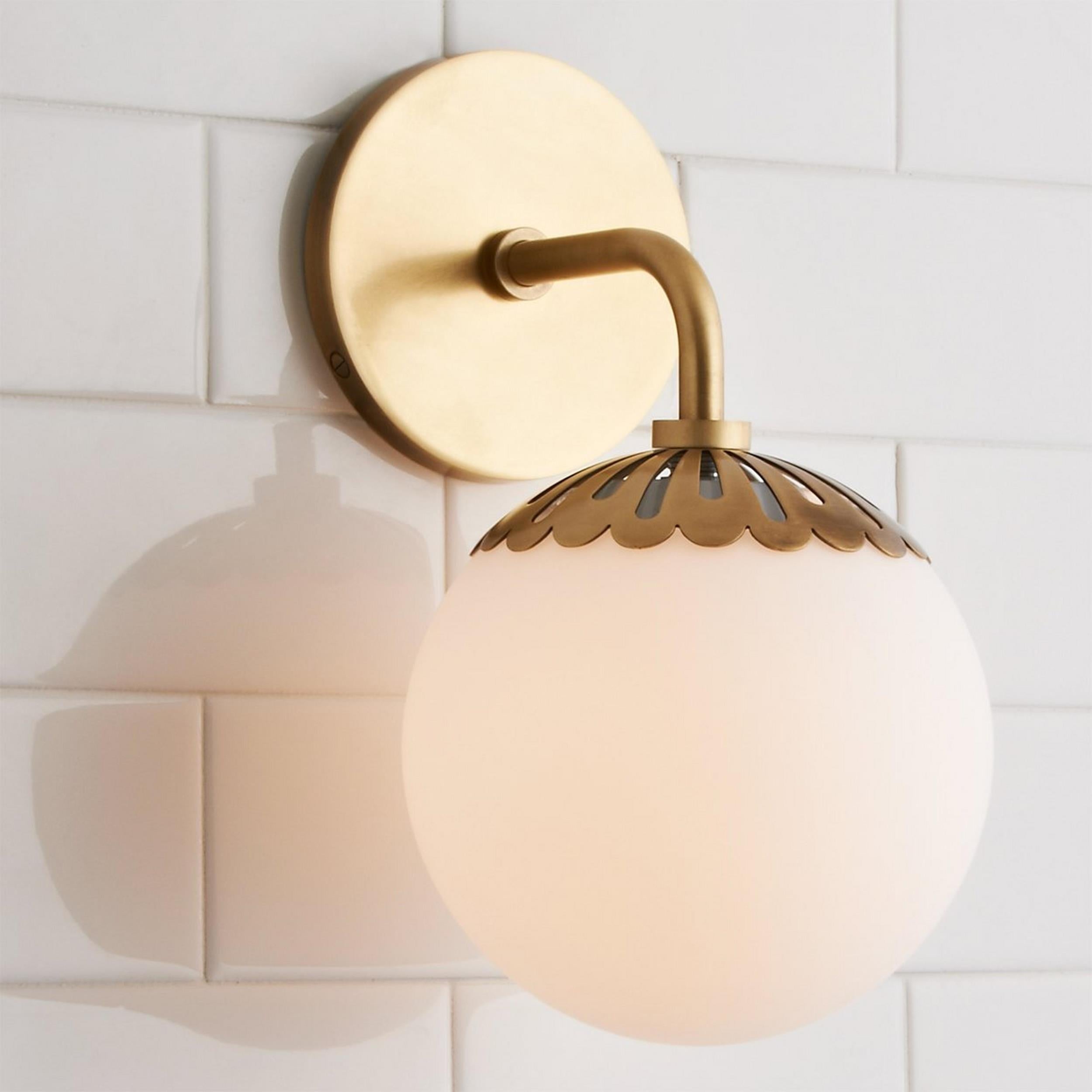 Alverello Globe Wall Light