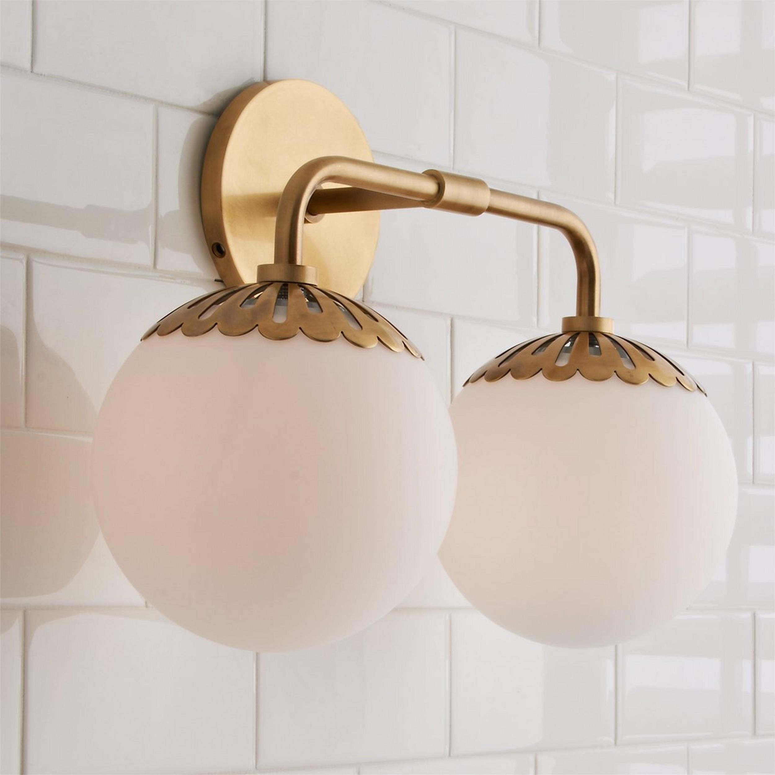 Alverello Globe Wall Light