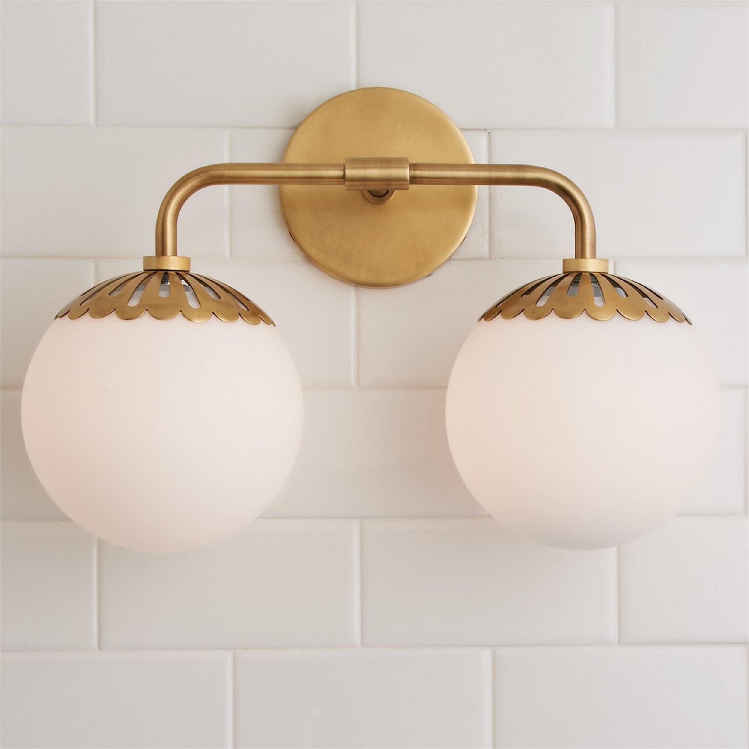 Alverello Globe Wall Light