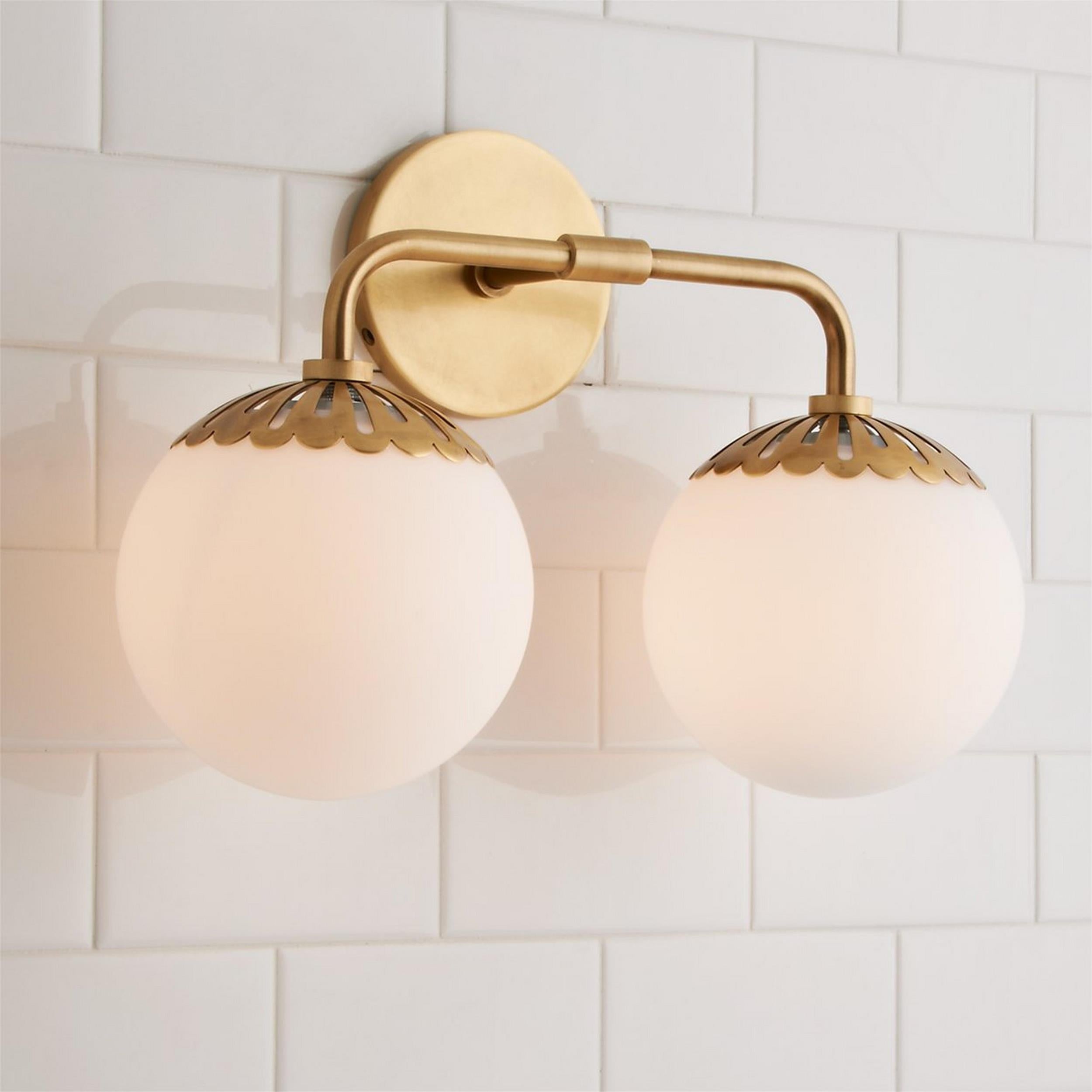 Alverello Globe Wall Light