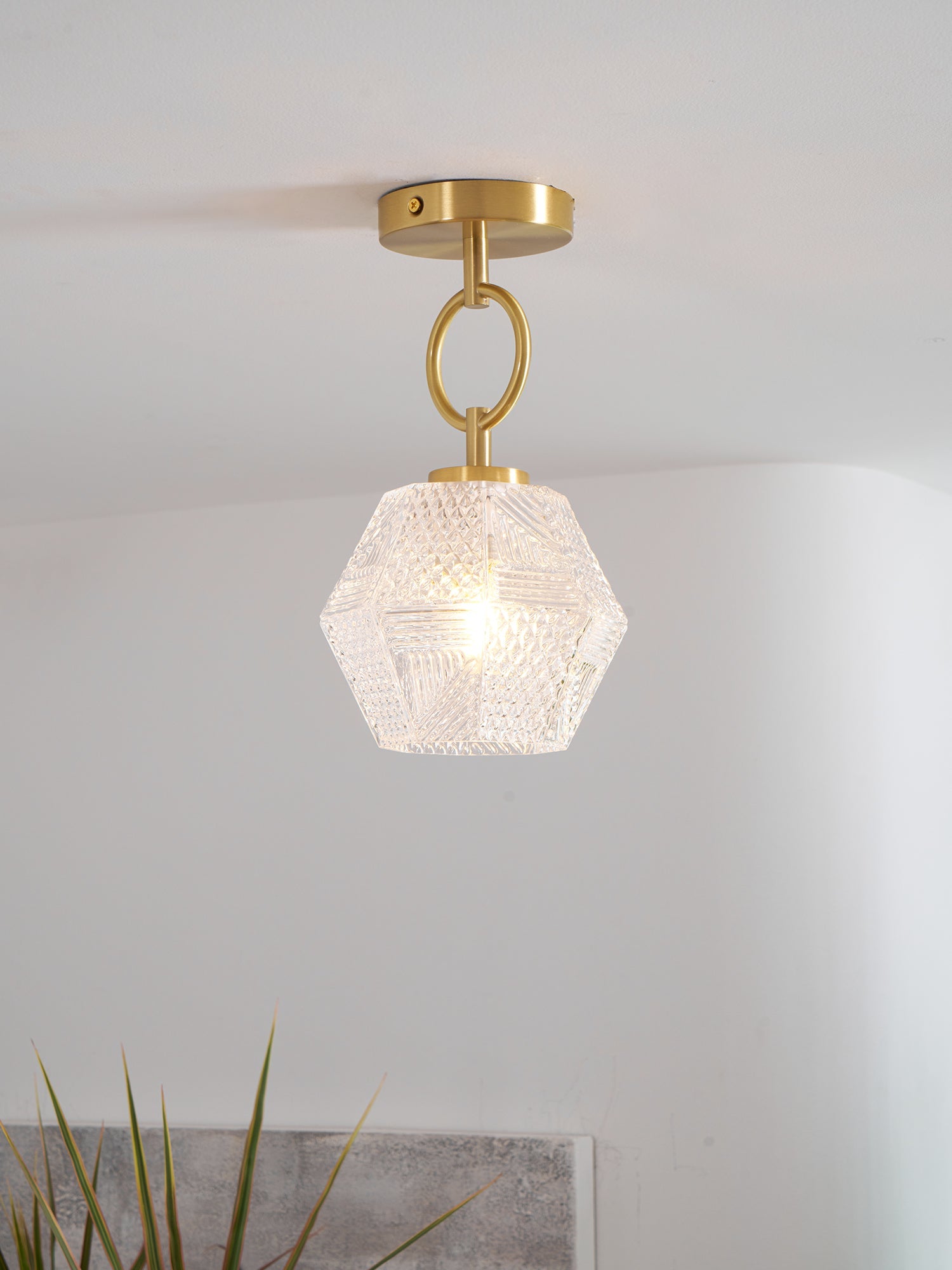 Aralilian Art Deco Ceiling Light