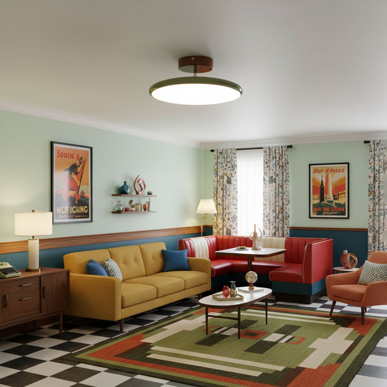 Alovava Round Ceiling Light