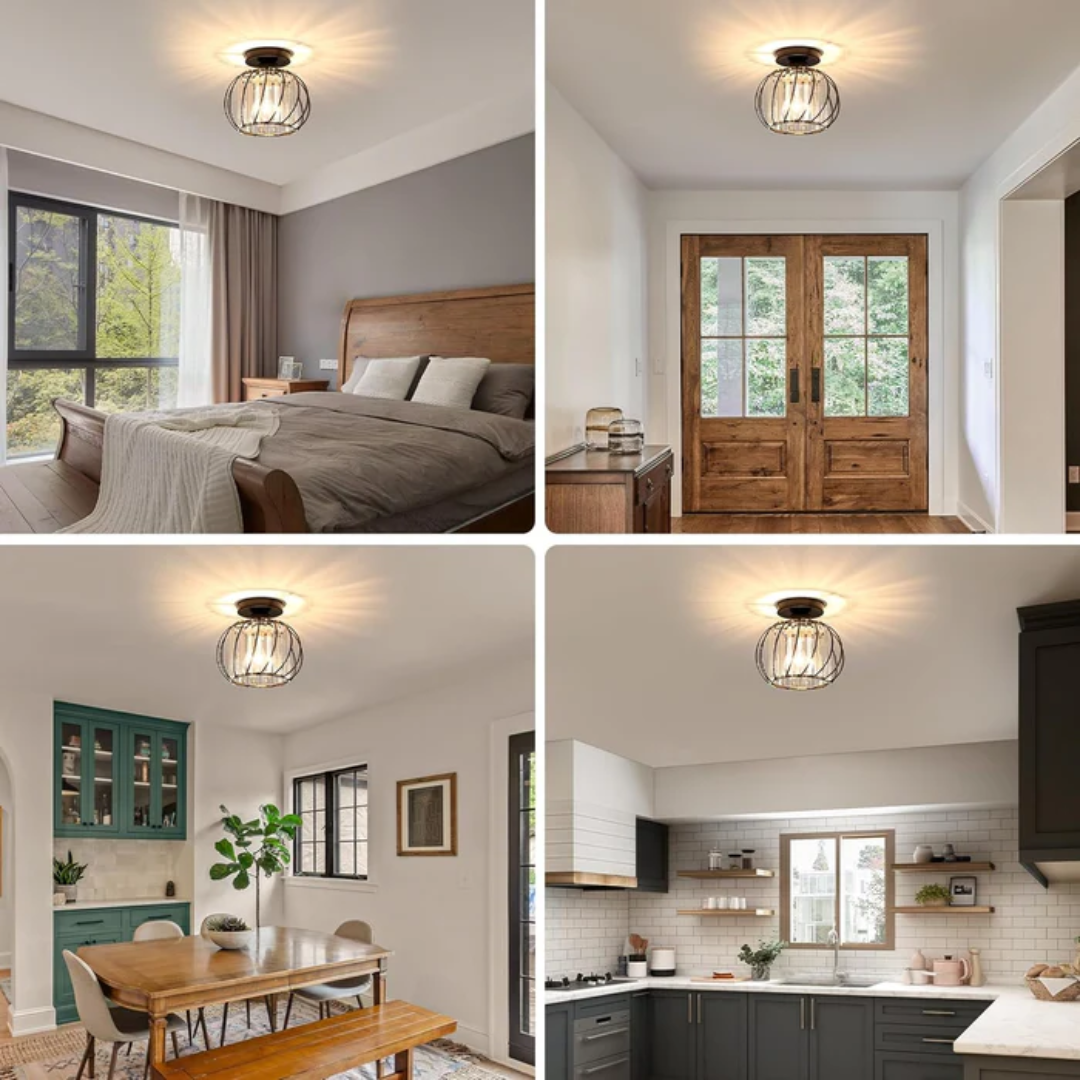 Tayra Crystal Pendant Light