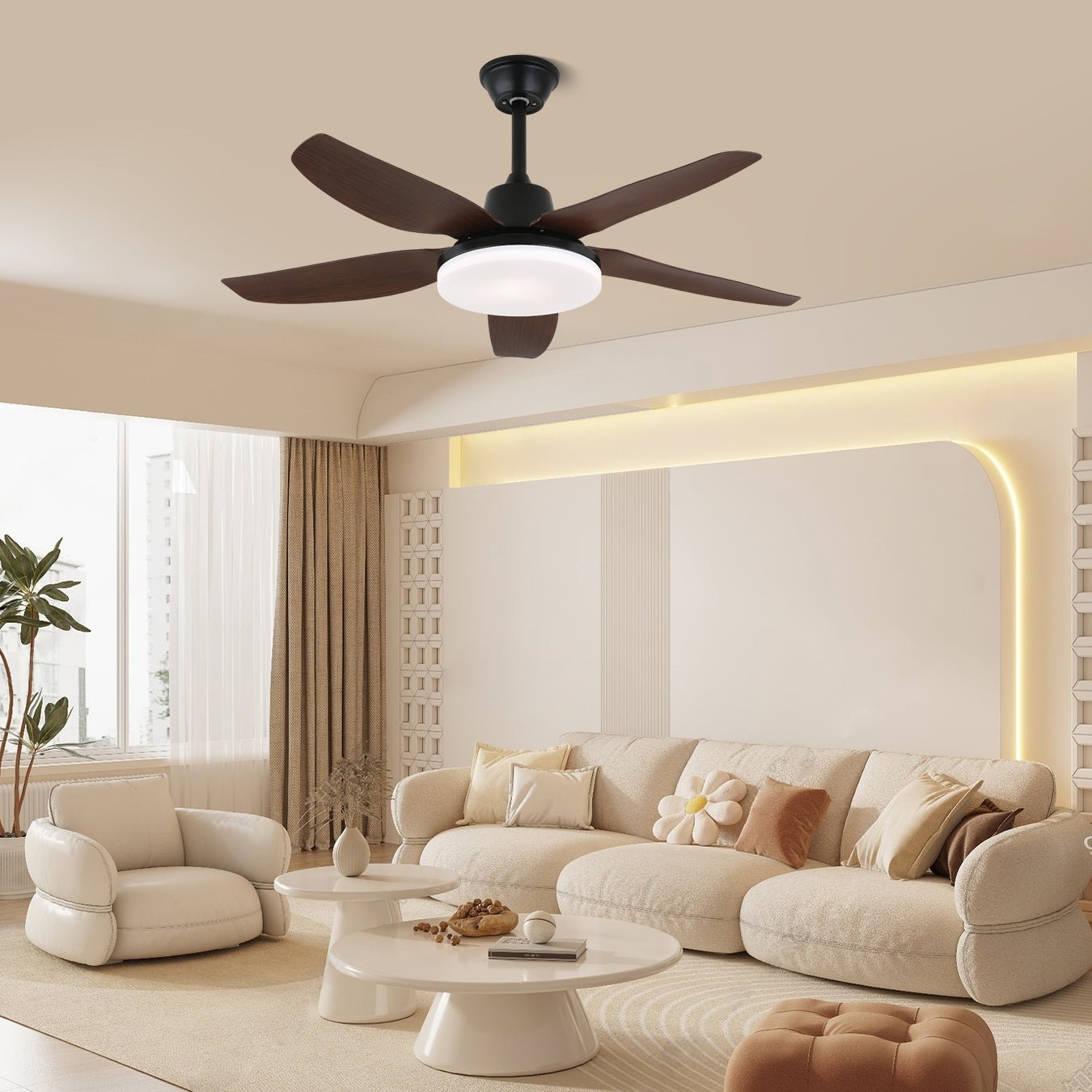 Baliva Ceiling Fan Light