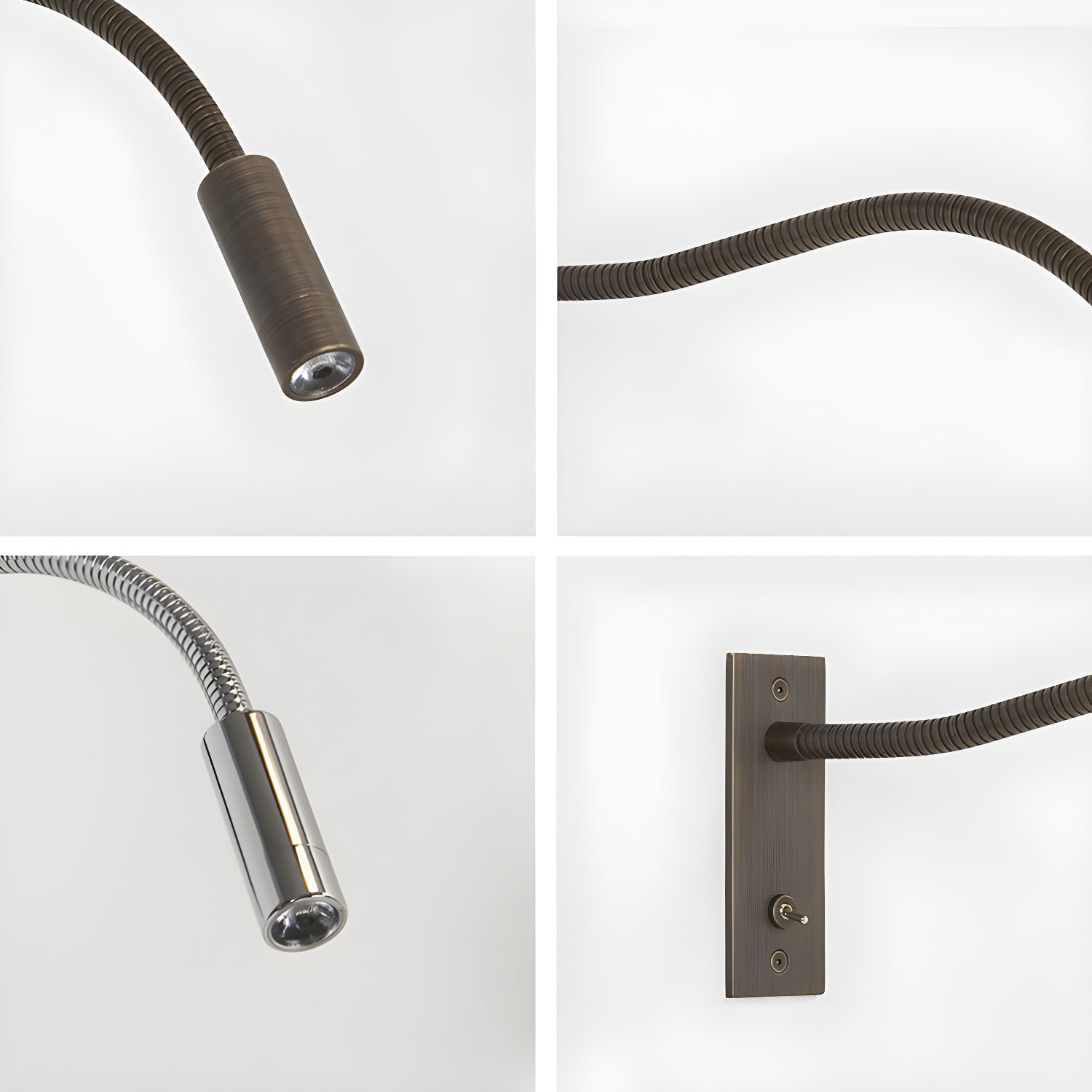 Rozmel Gooseneck Wall Light